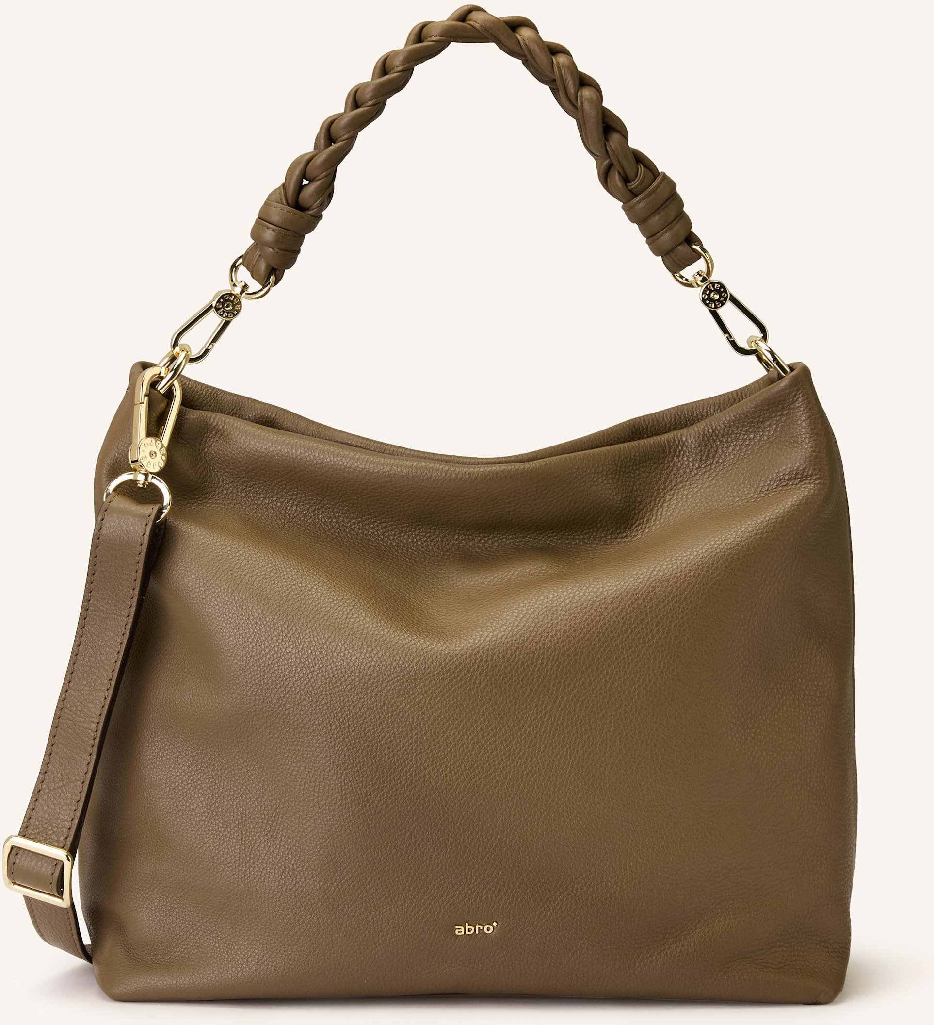 Abro Schultertasche Soley gruen