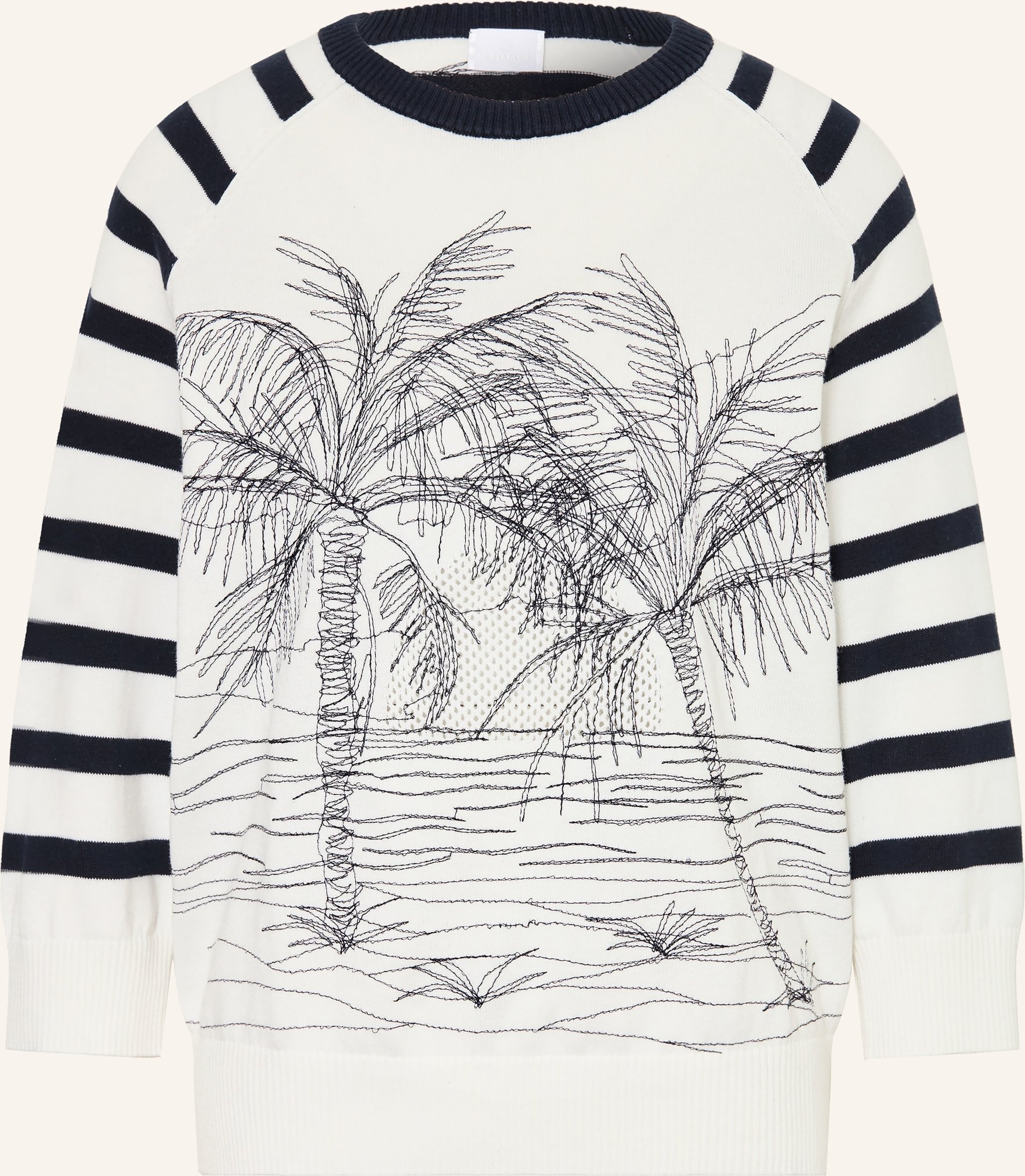 Sportalm Pullover Mit 3/4-Arm weiss