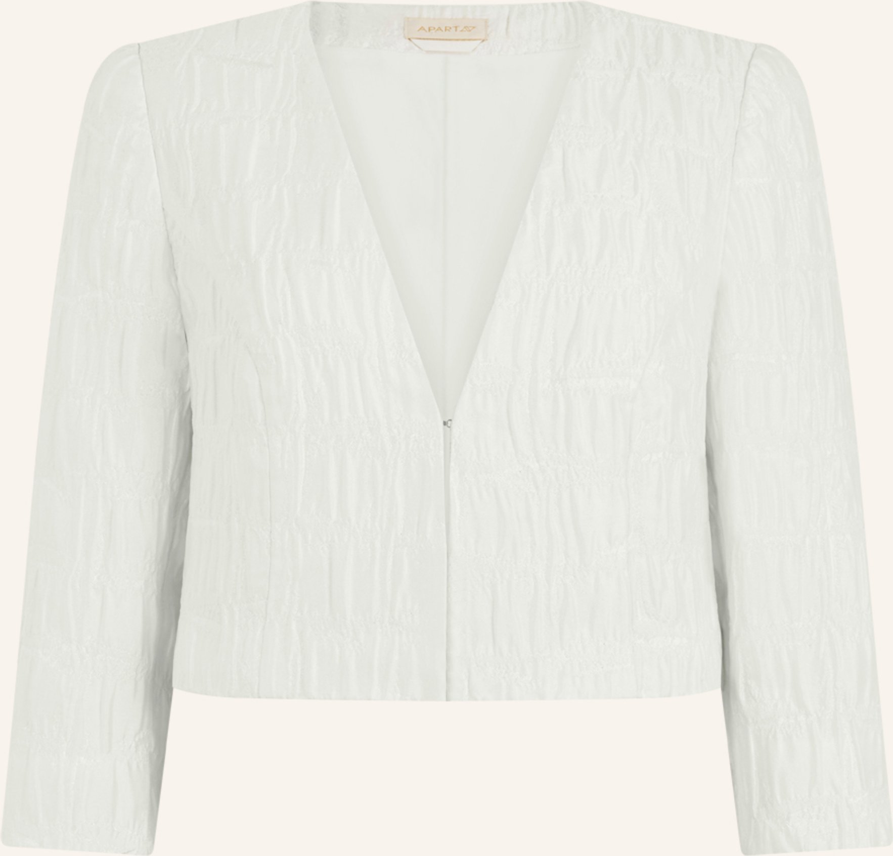 Apart Jacquard Bolero weiss