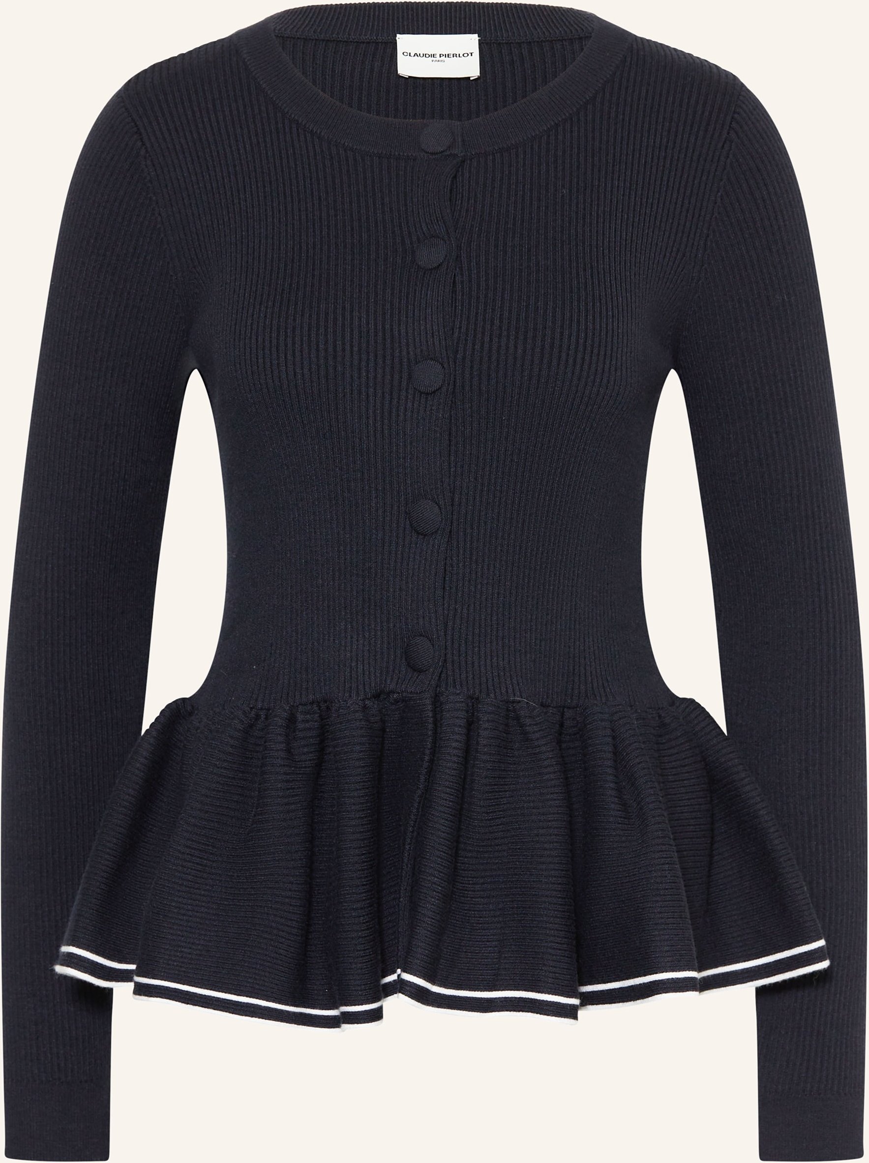 Claudie Pierlot Strickjacke blau