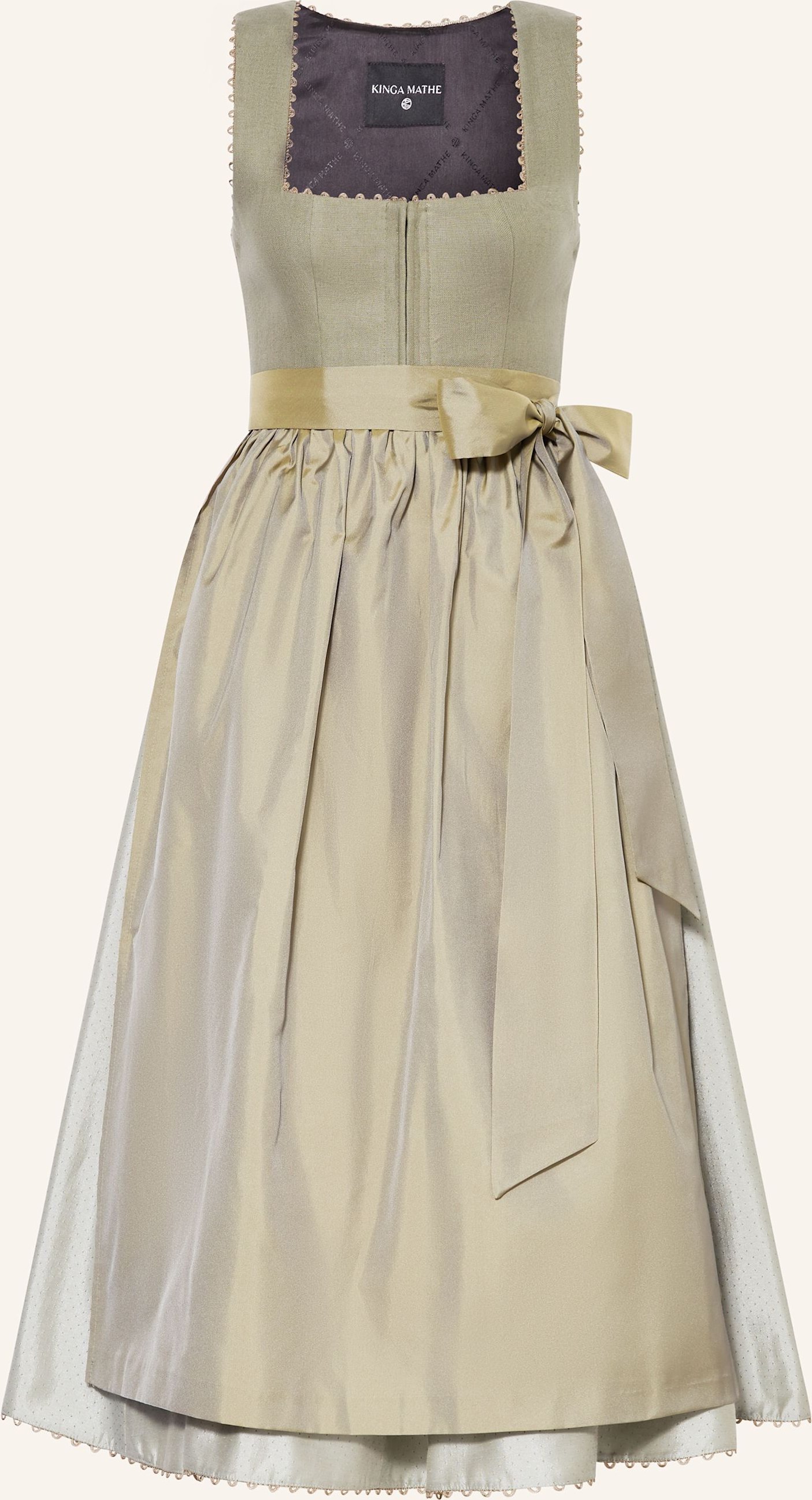 Kinga Mathe Dirndl München Mit Leinen gruen