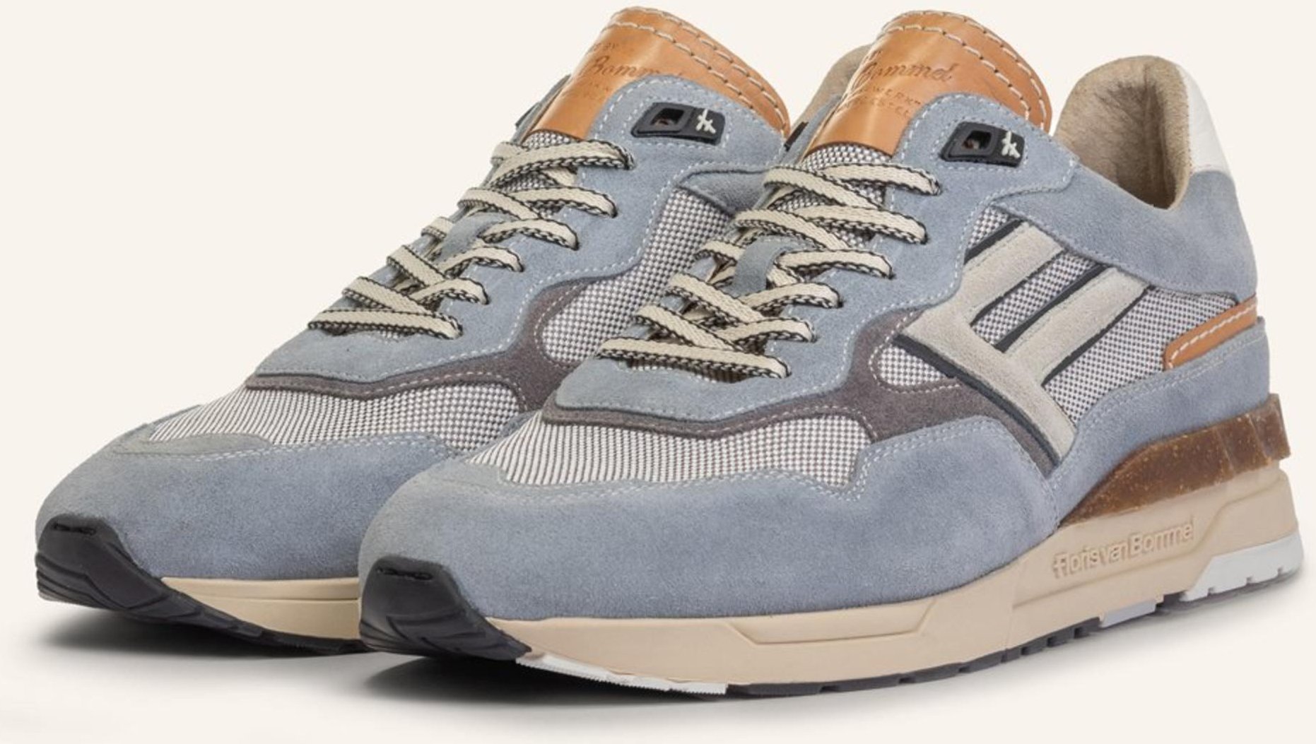 Floris Van Bommel Sneaker De Runner 07 blau