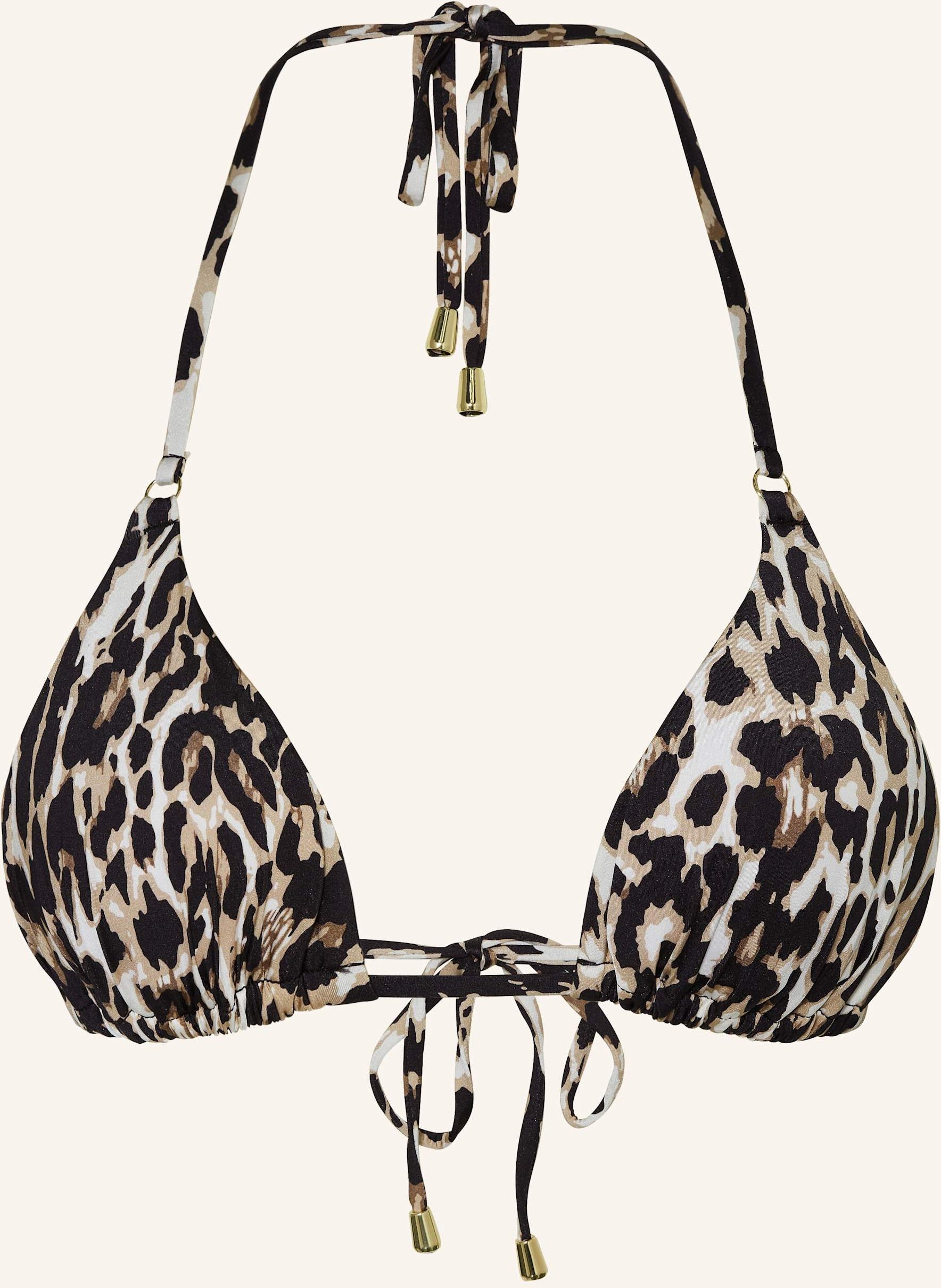 Mrs & Hugs Triangel-Bikini-Top schwarz