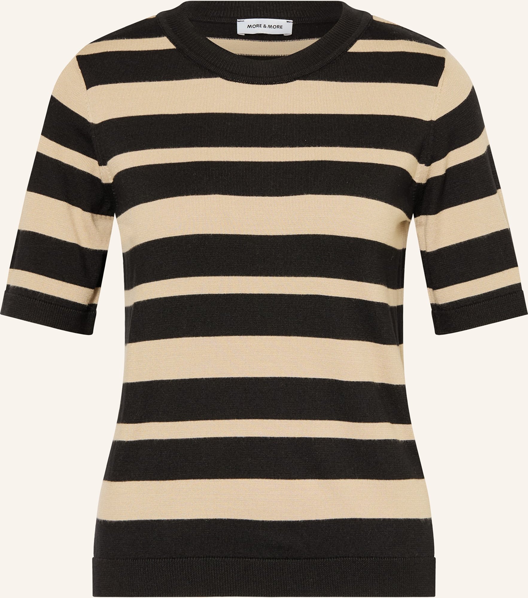 More & More Strickshirt blau