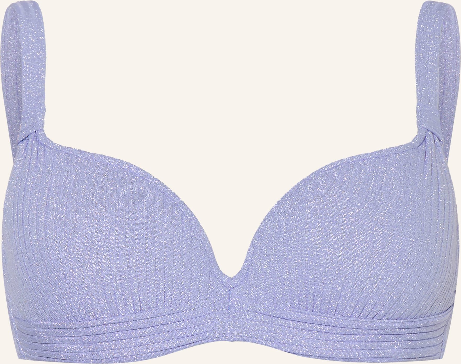 Marie Jo Bügel-Bikini-Top Tinjis Mit Glitzergarn lila