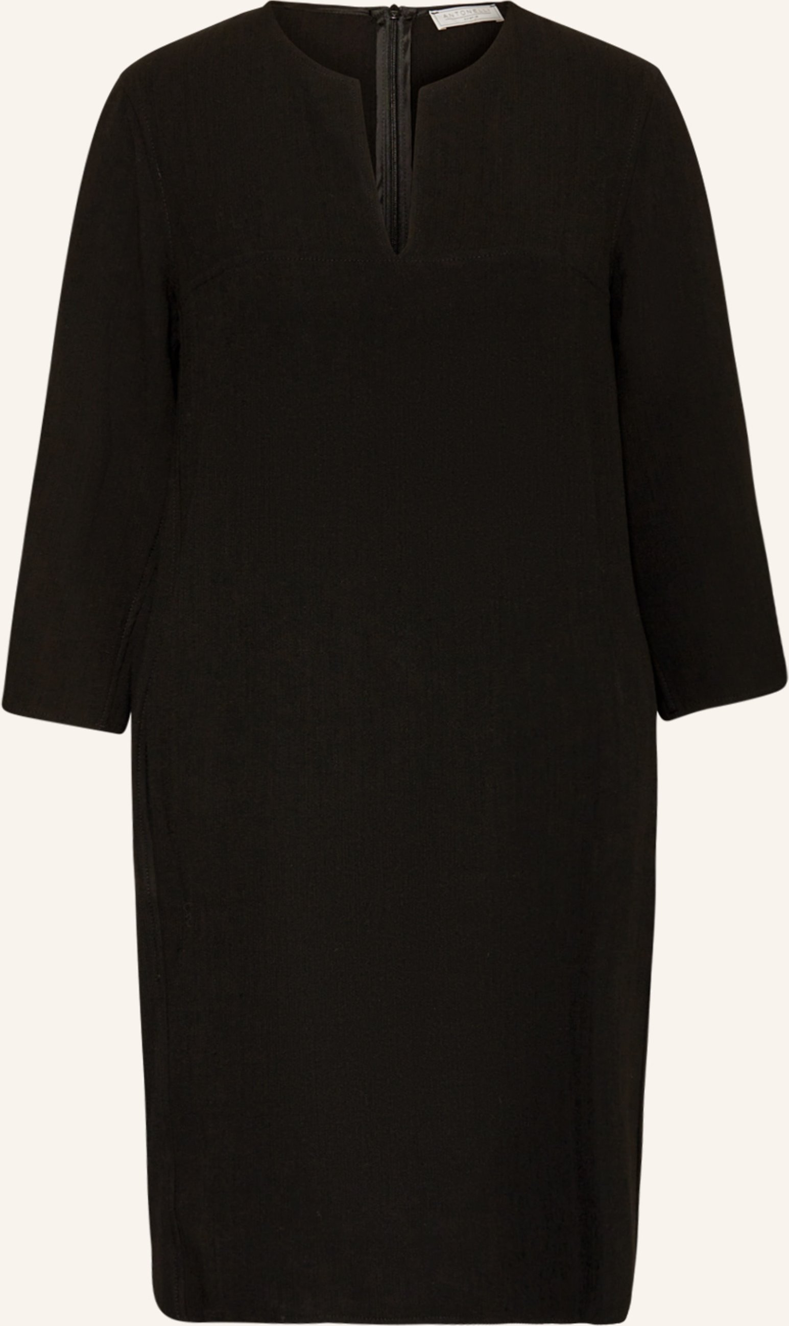 Thumbnail - Antonelli Firenze Kleid Mark Mit 3/4-Arm schwarz