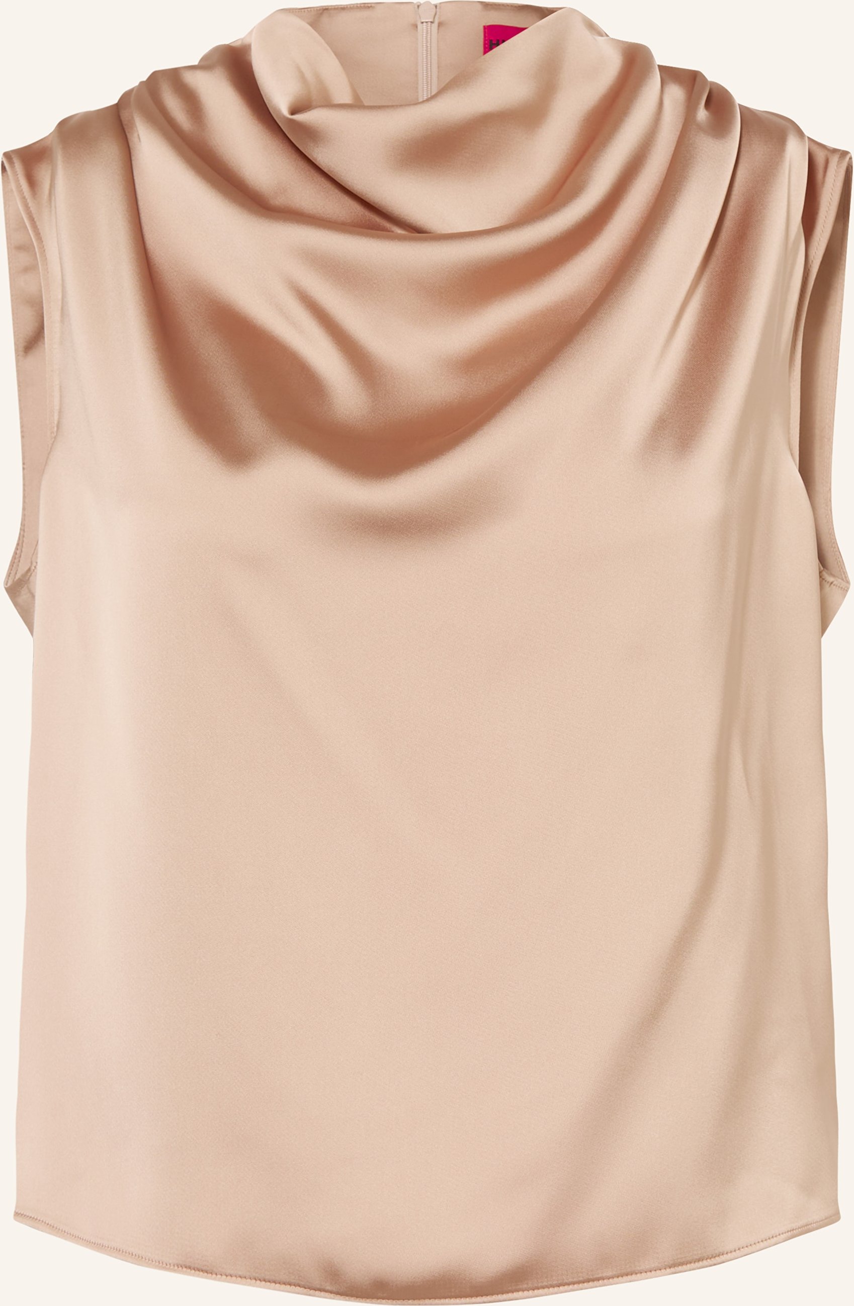 Hugo Satintop Casmini braun