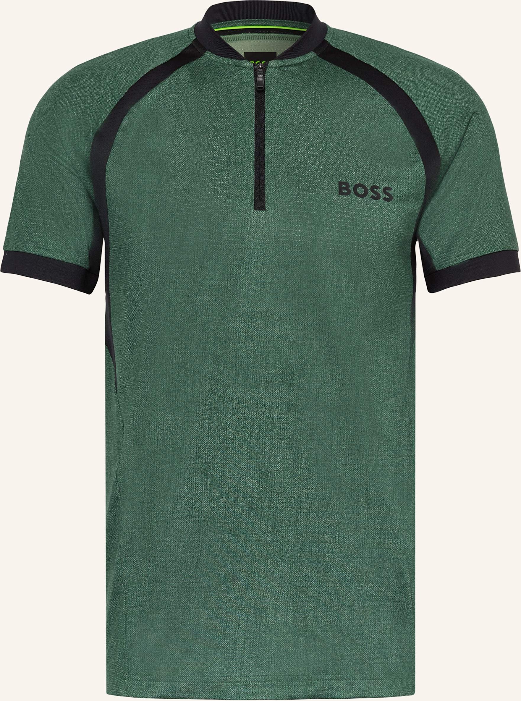 Boss Funktions-Poloshirt Matchball braun
