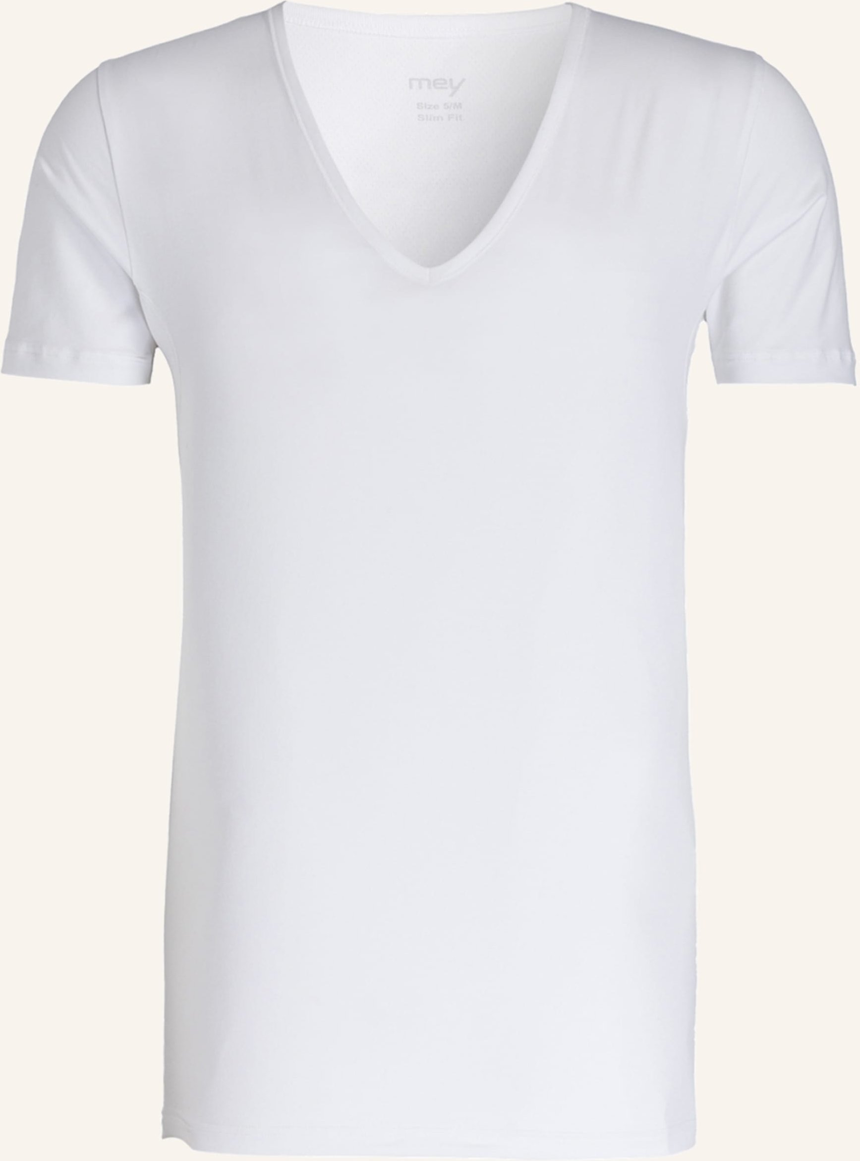 Thumbnail - Mey V-Shirt Serie Dry Cotton weiss