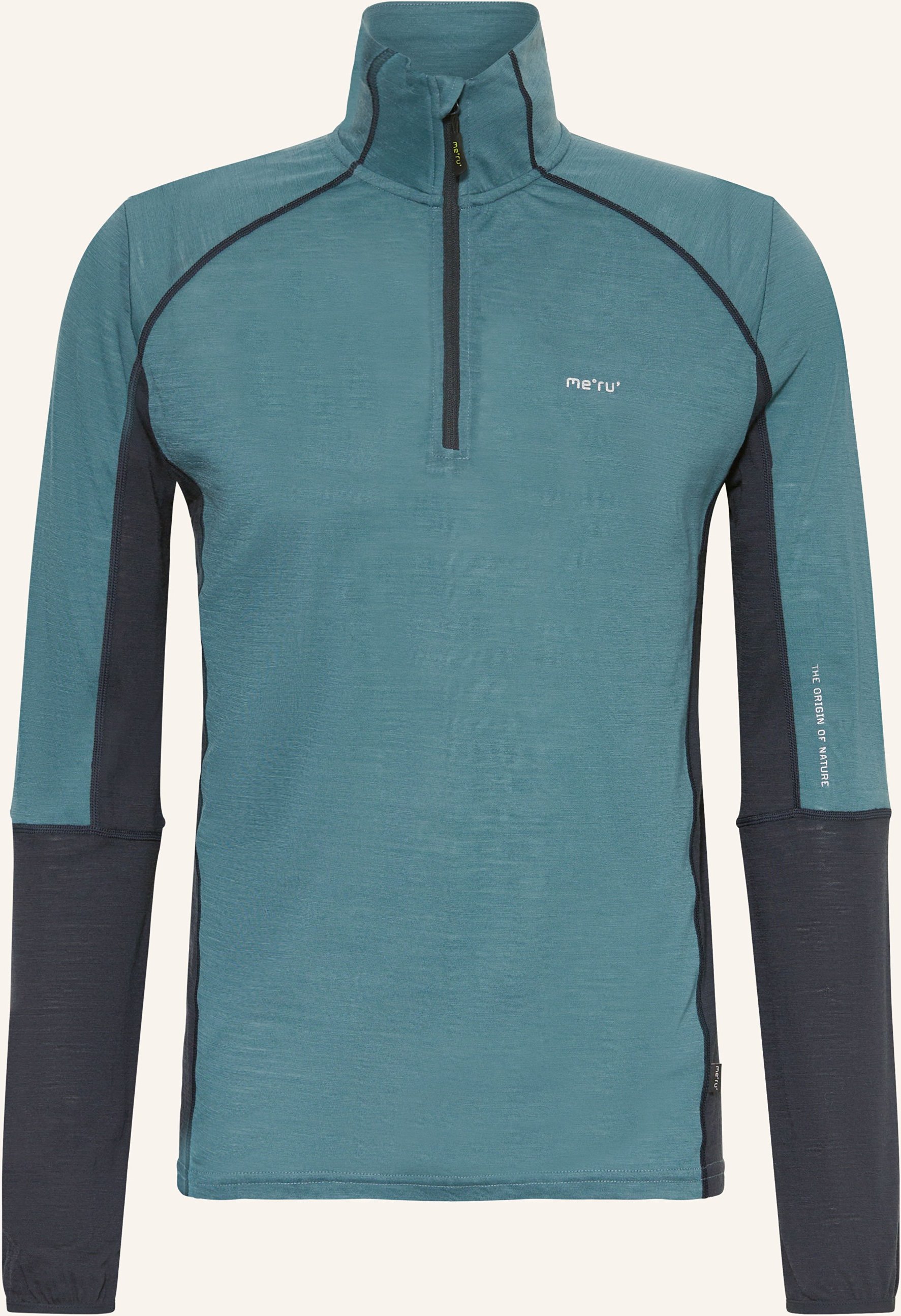 Thumbnail - Me°Ru' Midlayer Slagelse Mit Merinowolle gruen