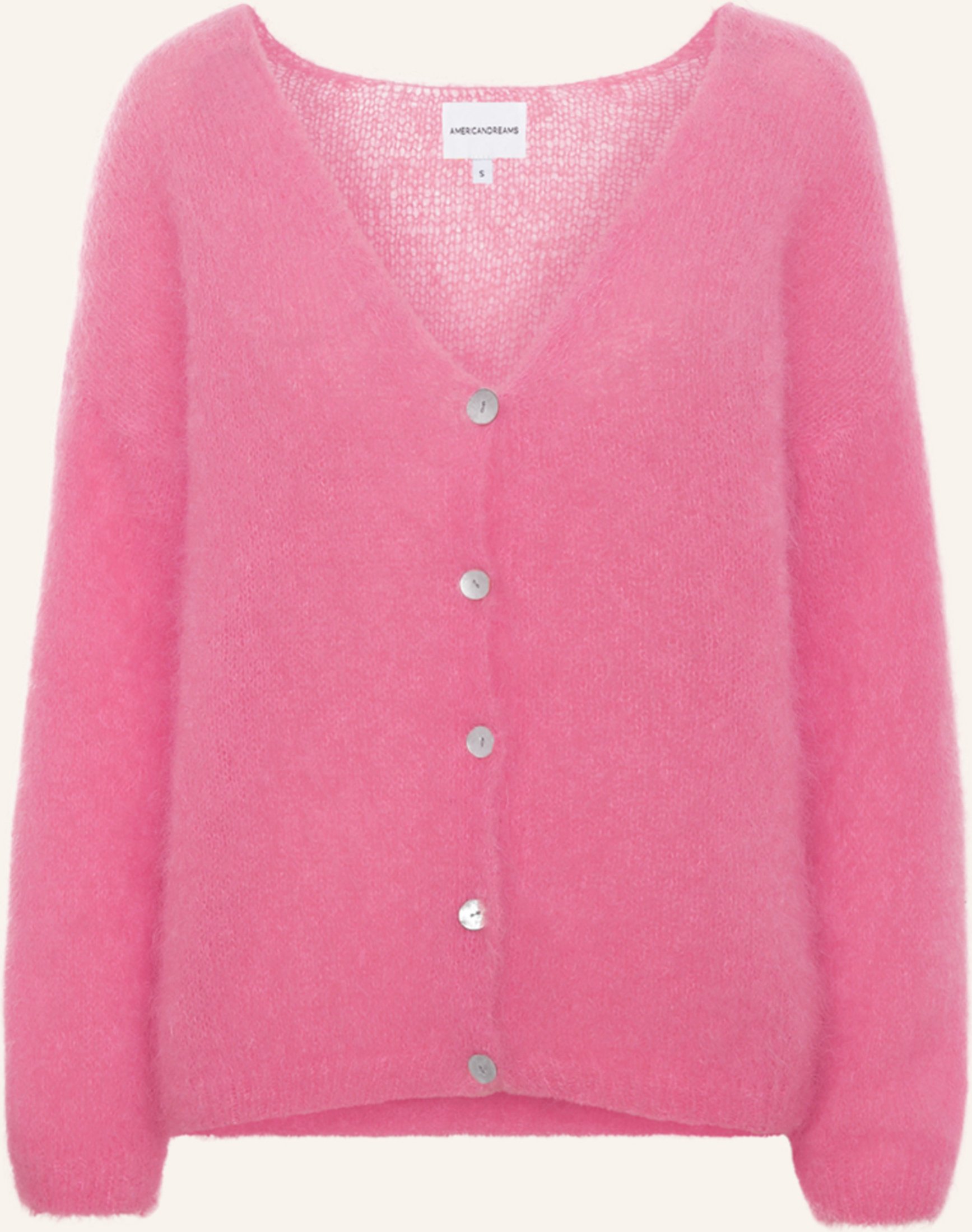 Americandreams Strickjacke Cornelia pink