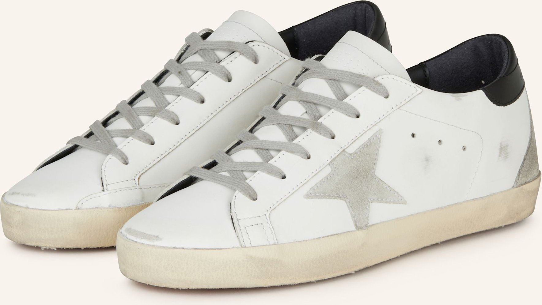 Golden Goose Sneaker Super-Star Classic weiss