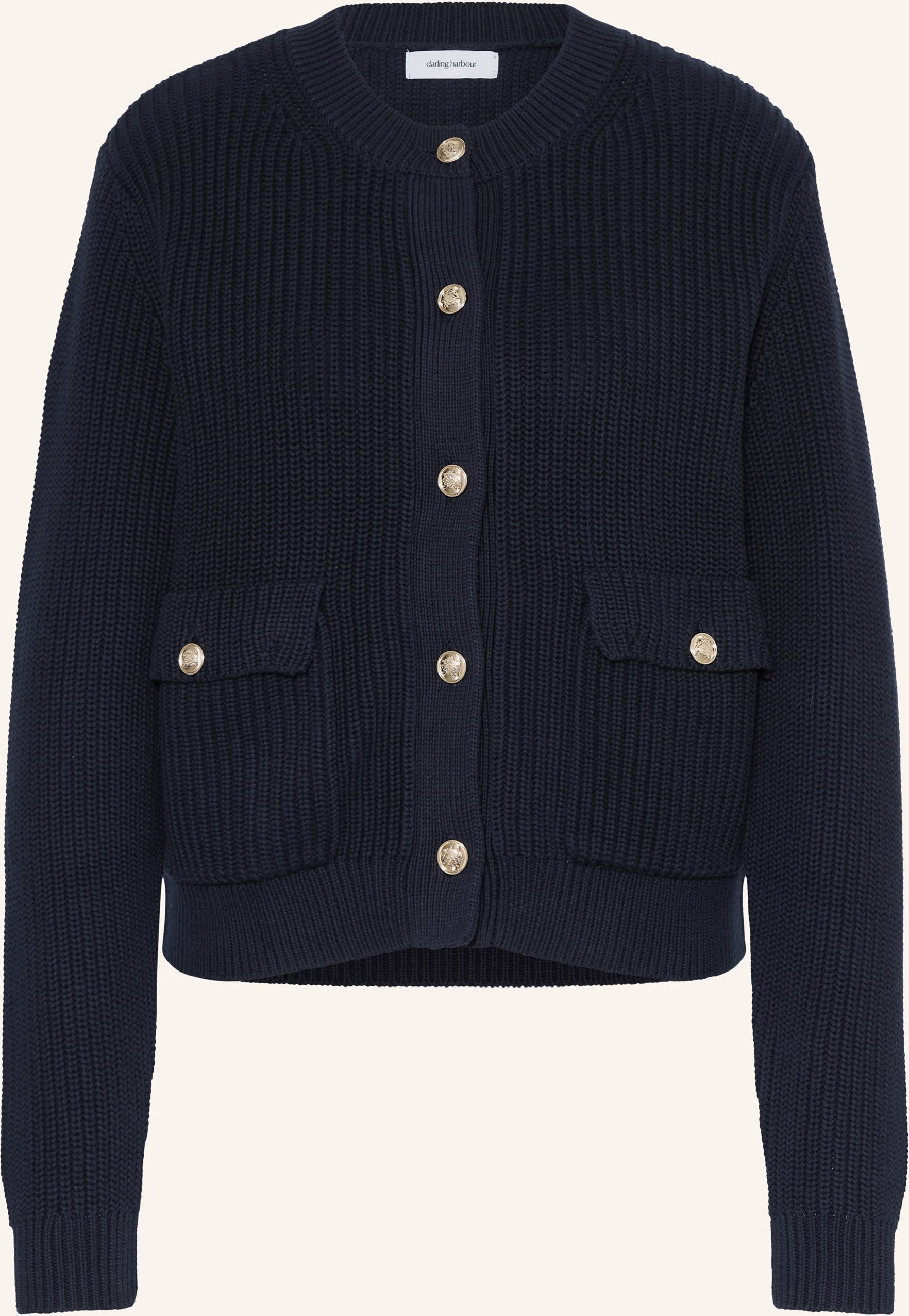 Darling Harbour Strickjacke blau