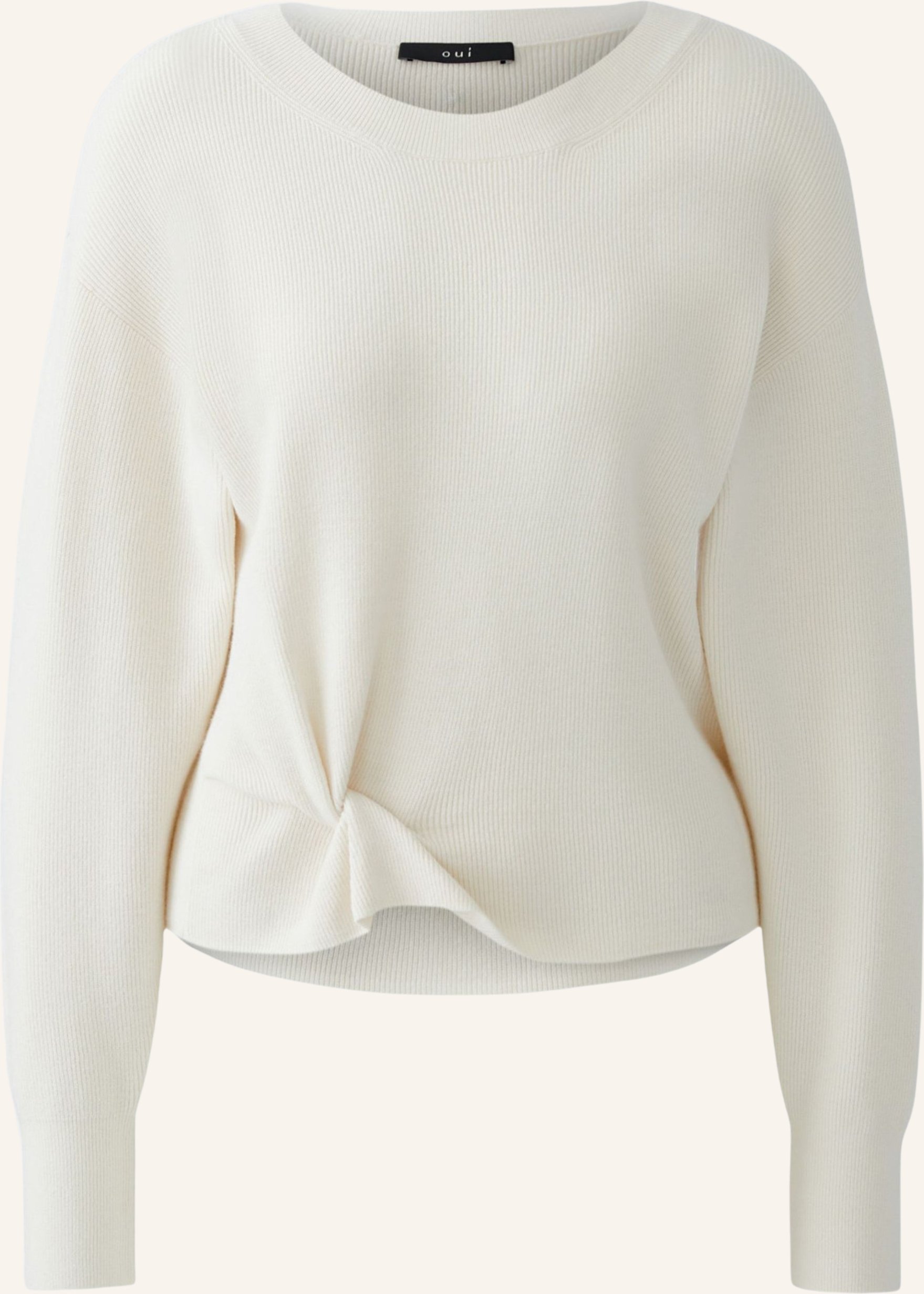 Oui Pullover weiss
