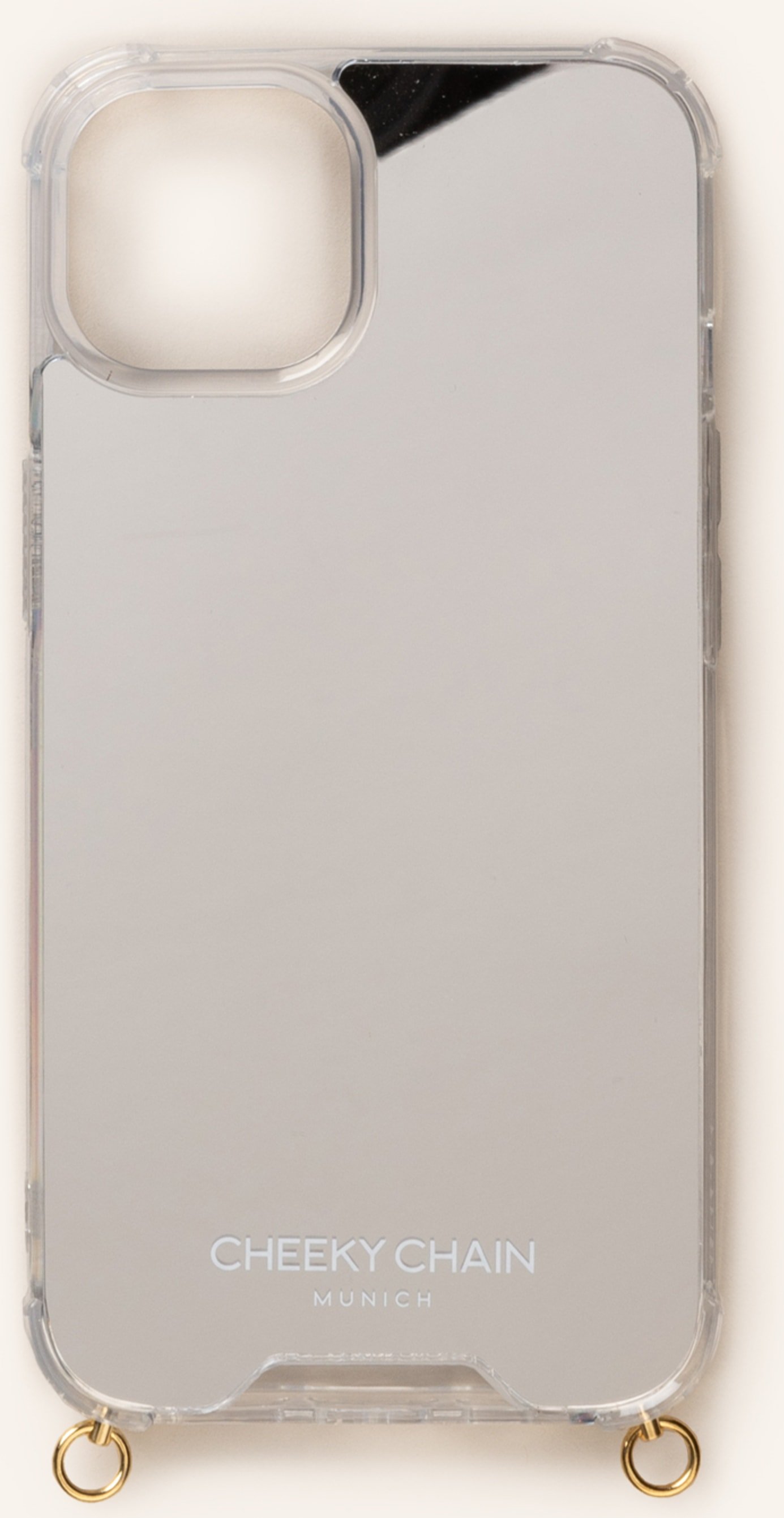 Cheeky Chain Munich Smartphone-Hülle silber