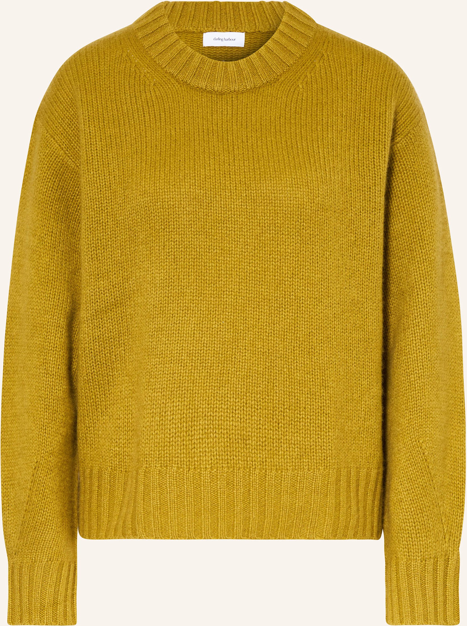 Darling Harbour Cashmere-Pullover gelb