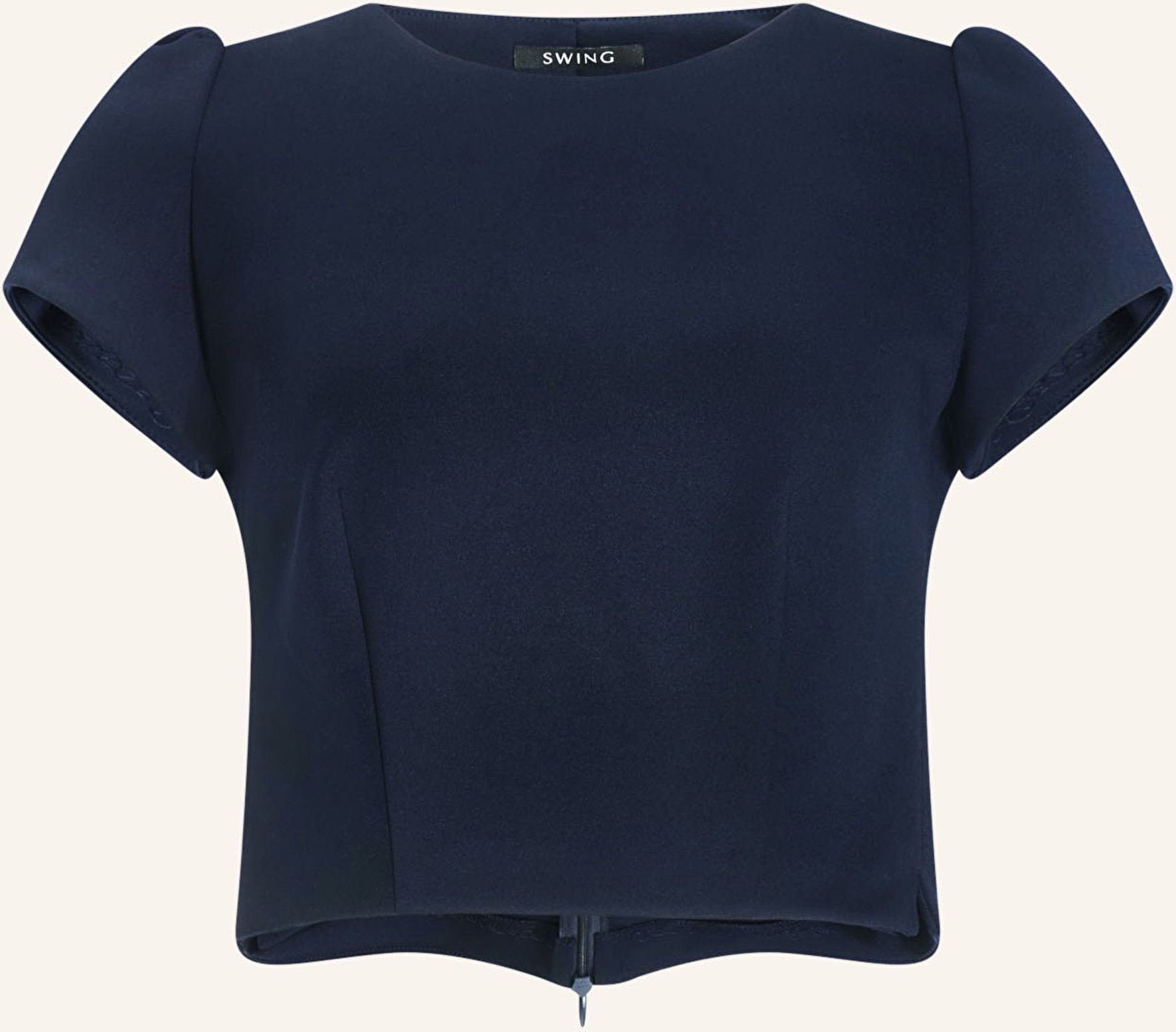 Swing Blusenshirt blau