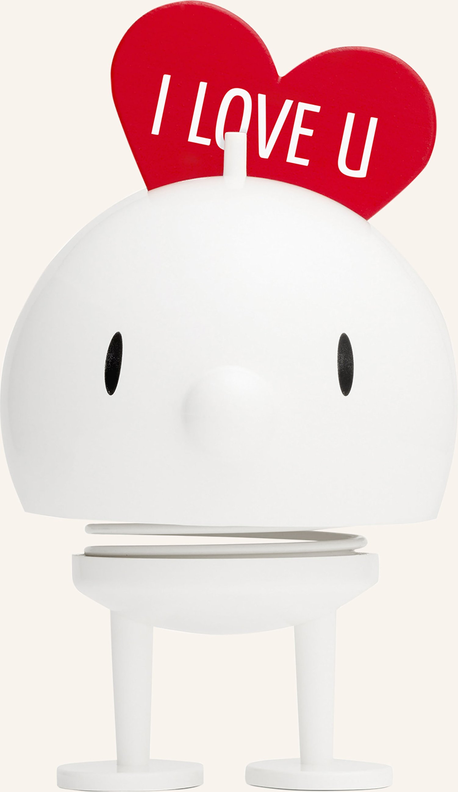 Thumbnail - Hoptimist Dekofigur Love Bumble Medium weiss