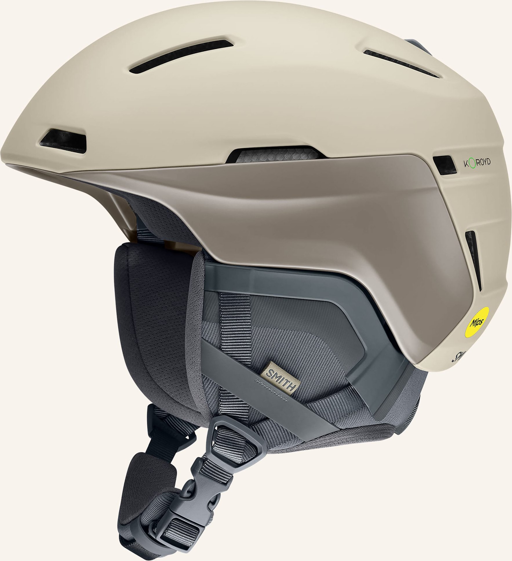 Smith Skihelm Accel Mips beige