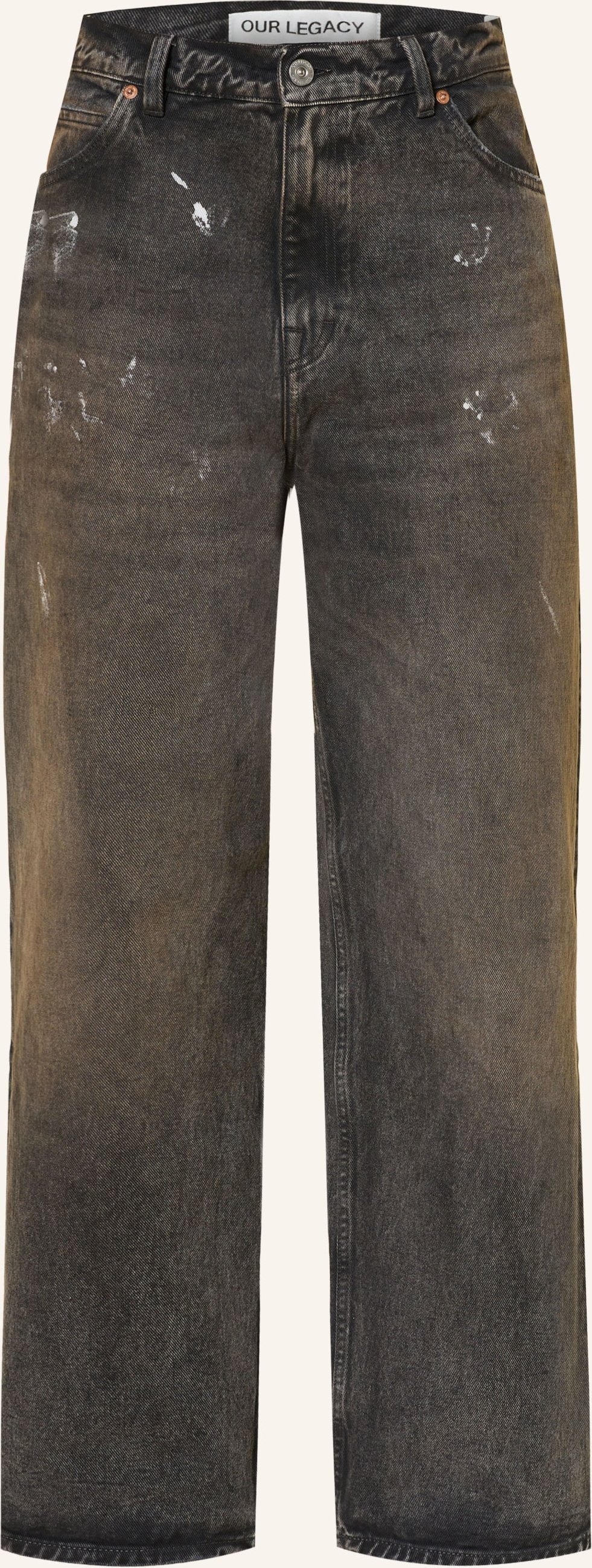 Our Legacy Jeans Vast Cut Relaxed Fit schwarz