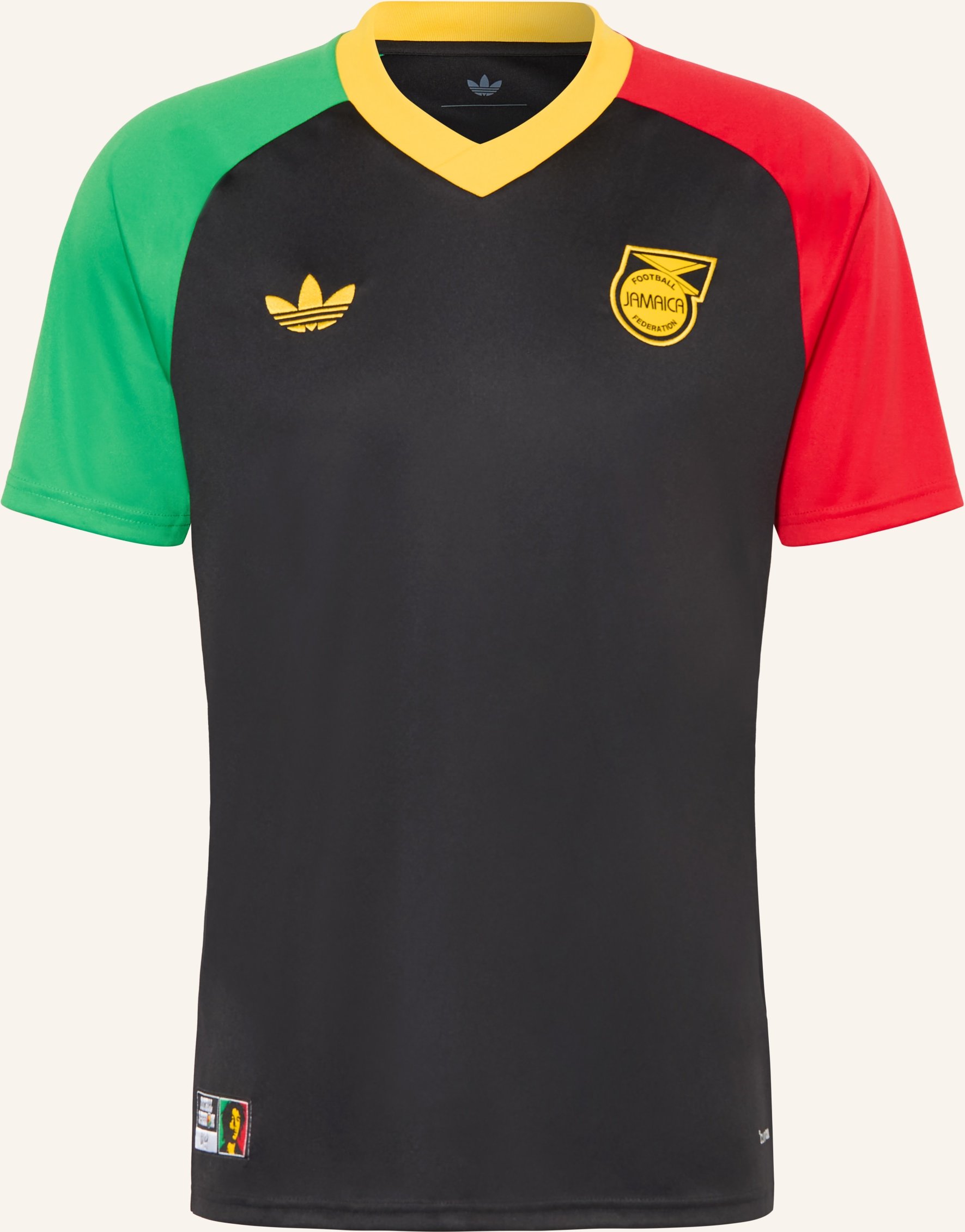 Adidas Aufwärmshirt Jamaika 26 Auswärts schwarz
