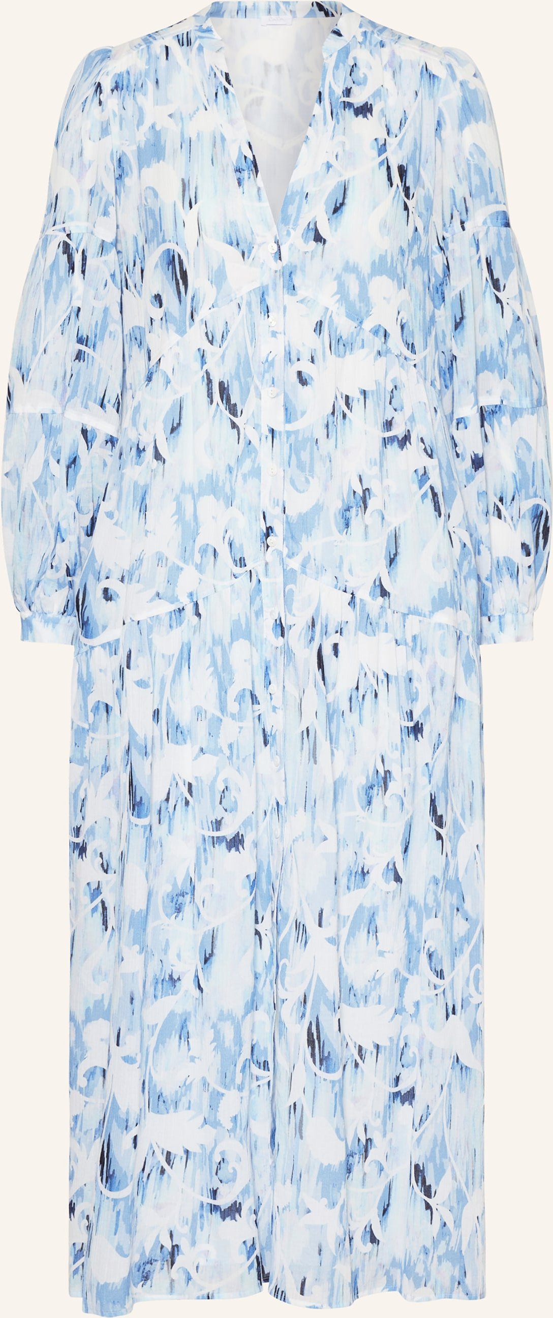 Lala Berlin Hemdblusenkleid Dinella blau