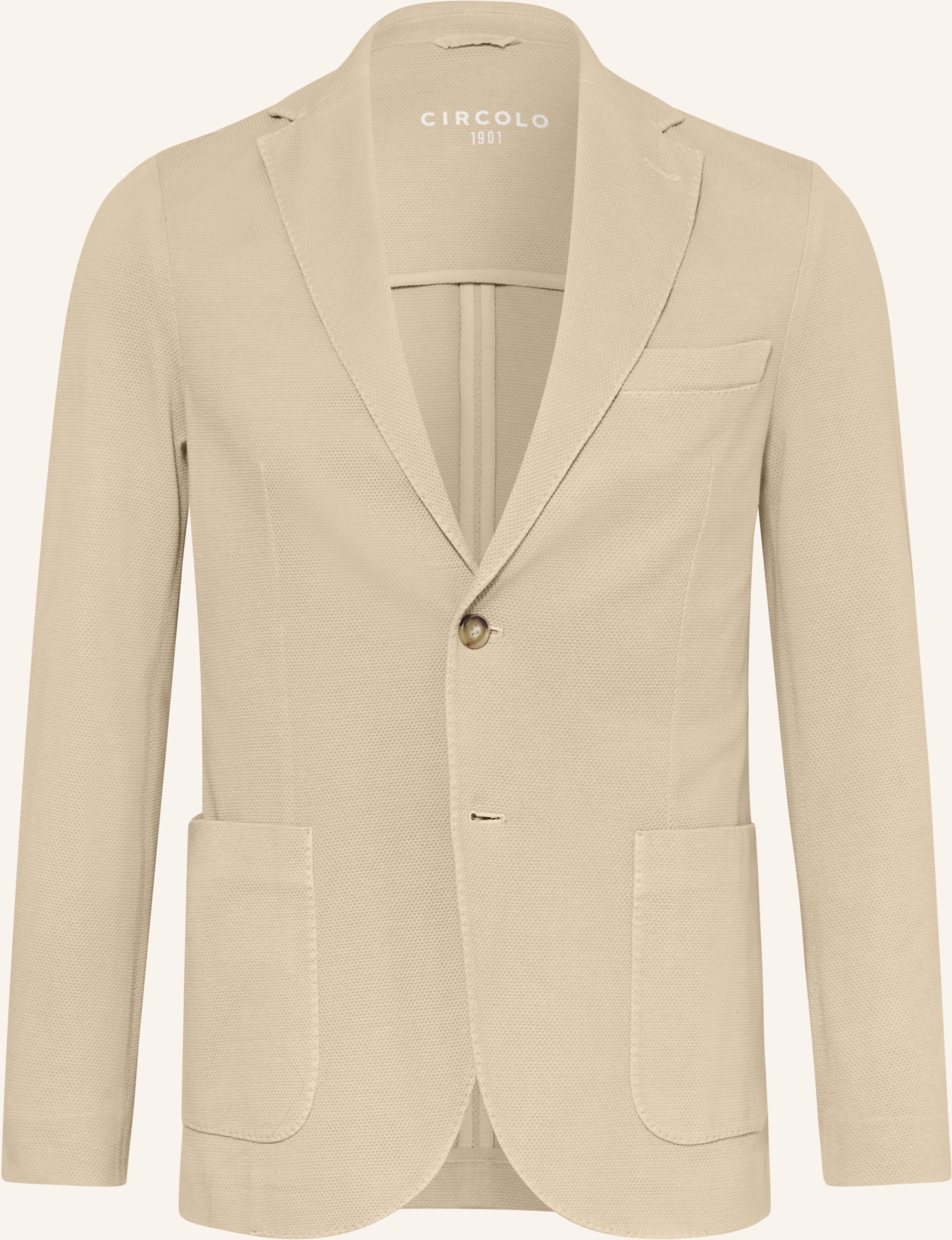 Circolo 1901 Jerseysakko Slim Fit beige