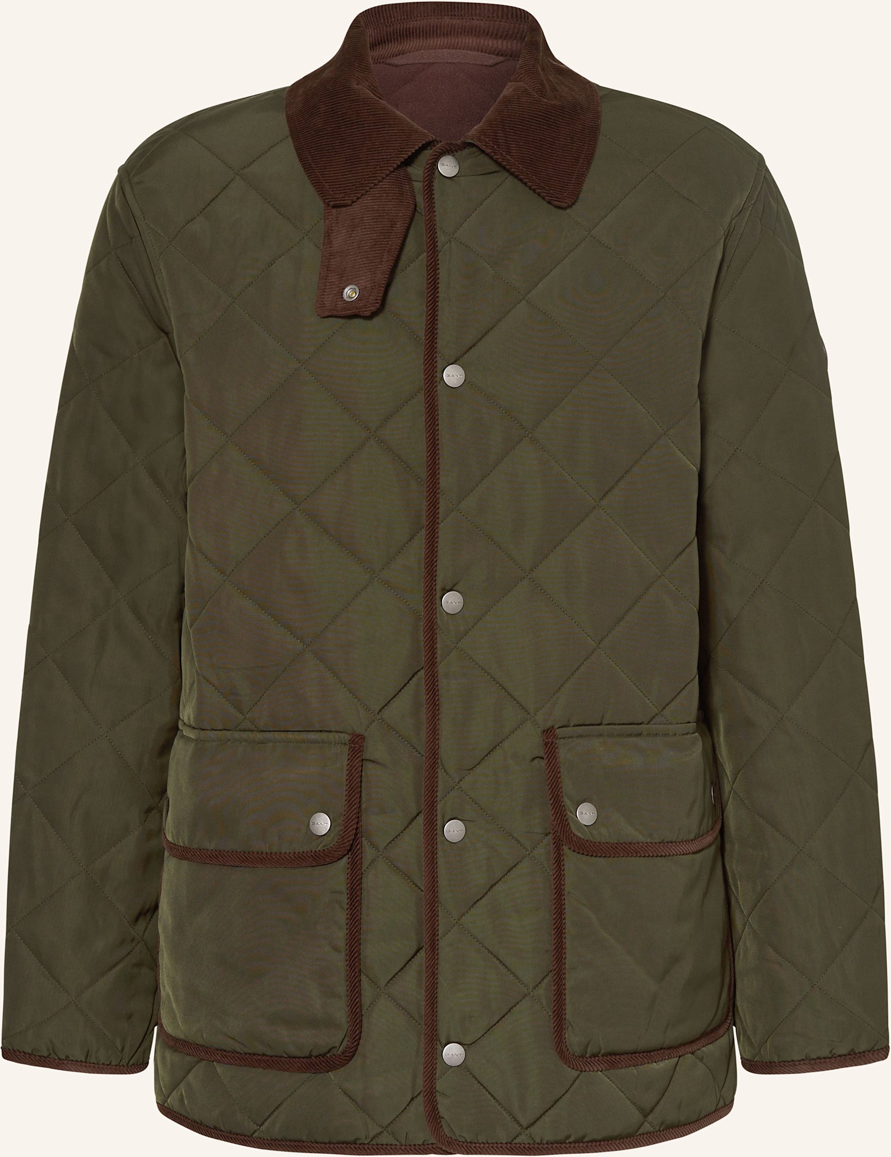 Thumbnail - Gant Steppjacke gruen