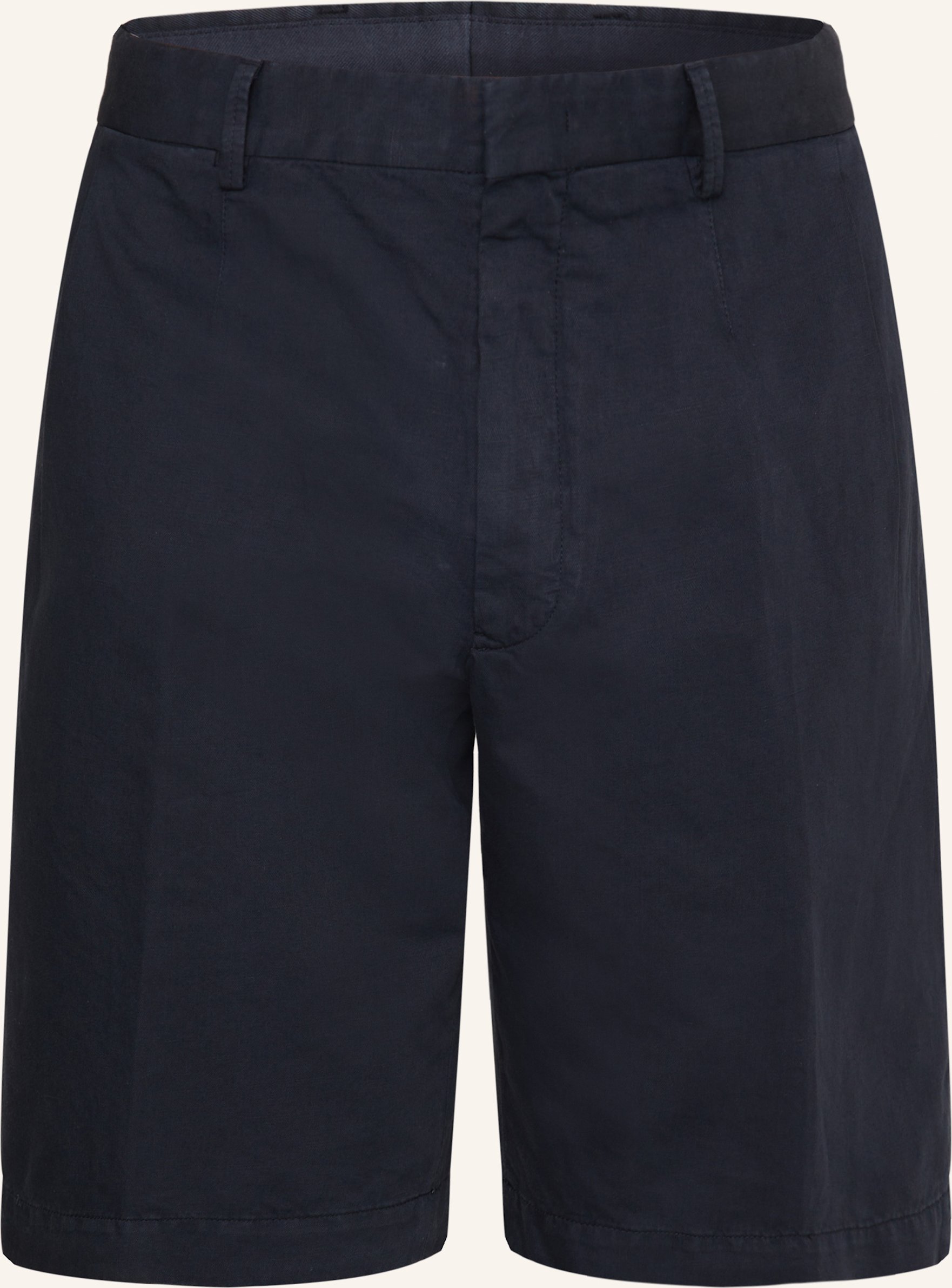 Thumbnail - Zegna Shorts Mit Leinen blau