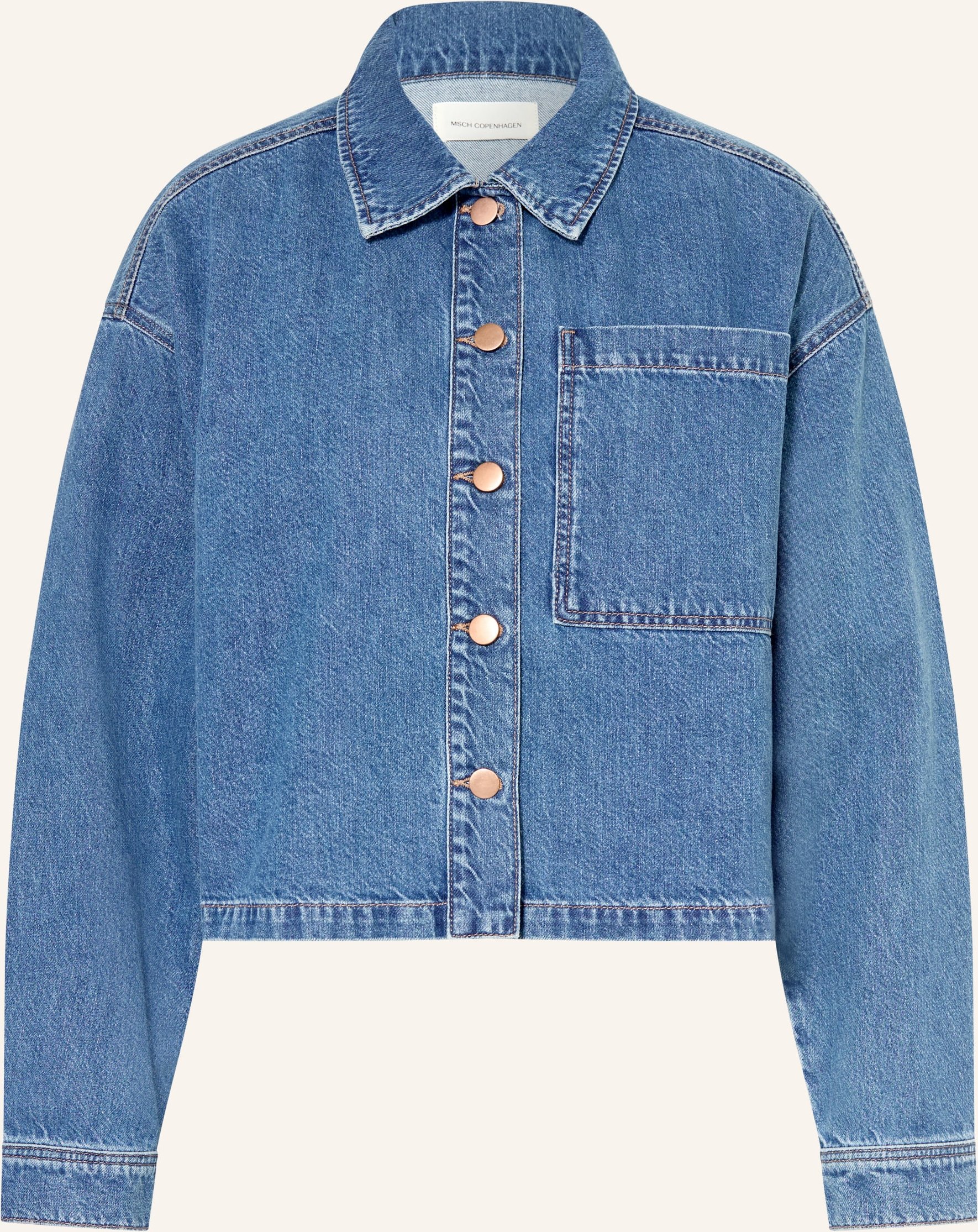 Msch Copenhagen Jeansjacke Mschturig Alena blau