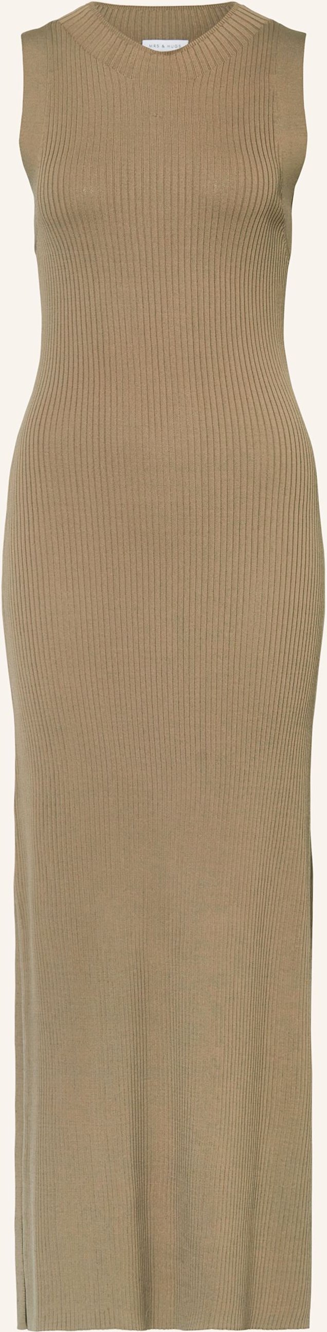 Mrs & Hugs Strickkleid gruen