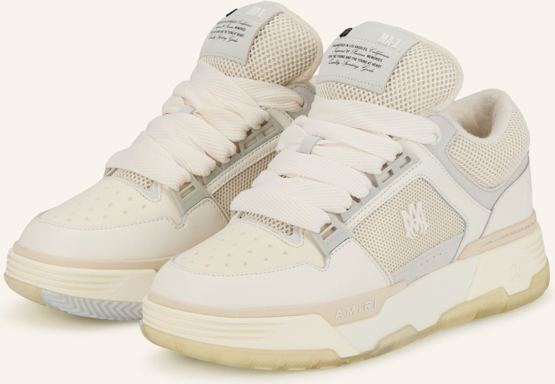 Amiri Sneaker Ma-1 weiss