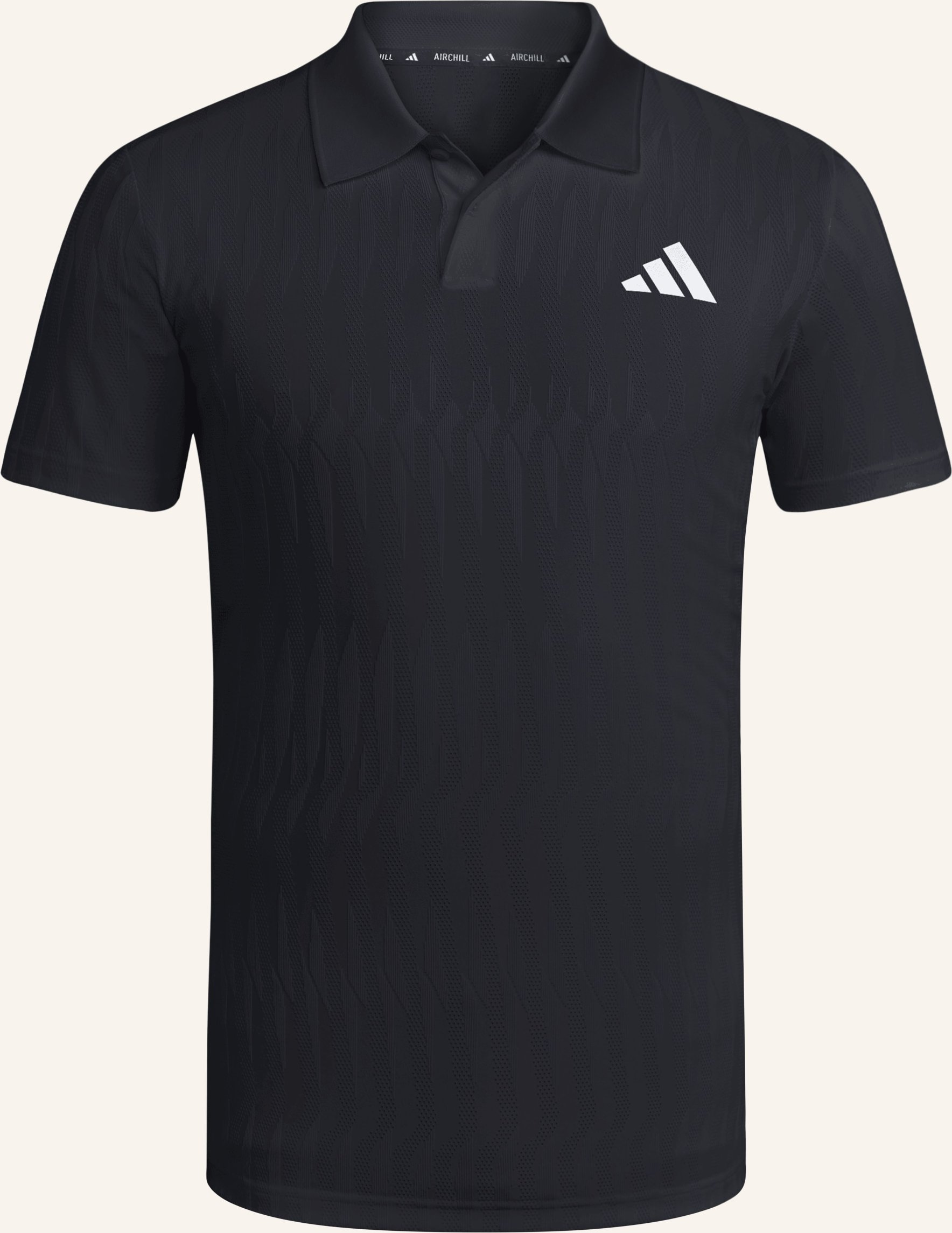 Adidas Funktions-Poloshirt Freelift schwarz