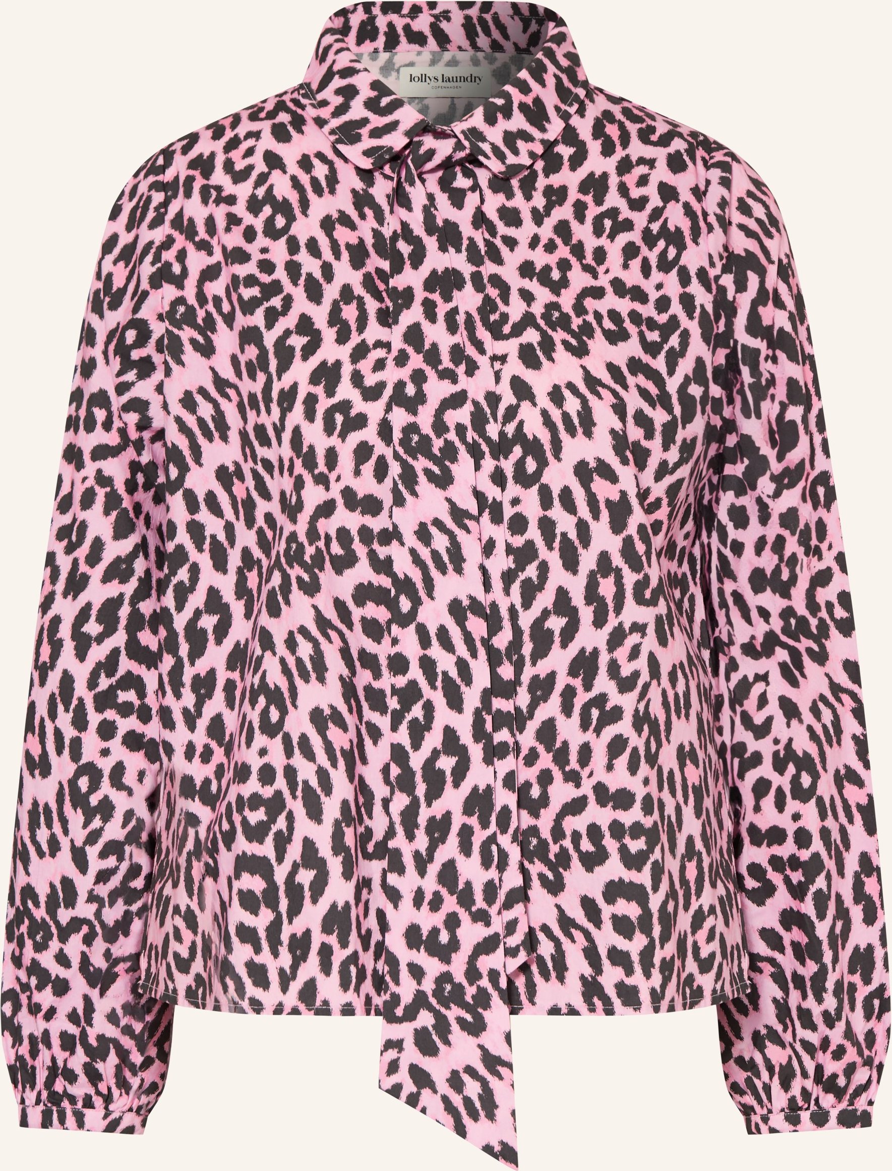 Lollys Laundry Hemdbluse Elliell Mit Abnehmbarer Schluppe rosa
