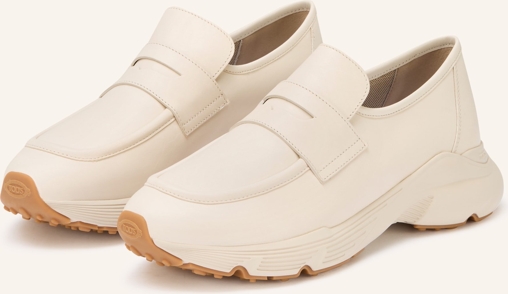 Tod's Slip-On-Sneaker weiss