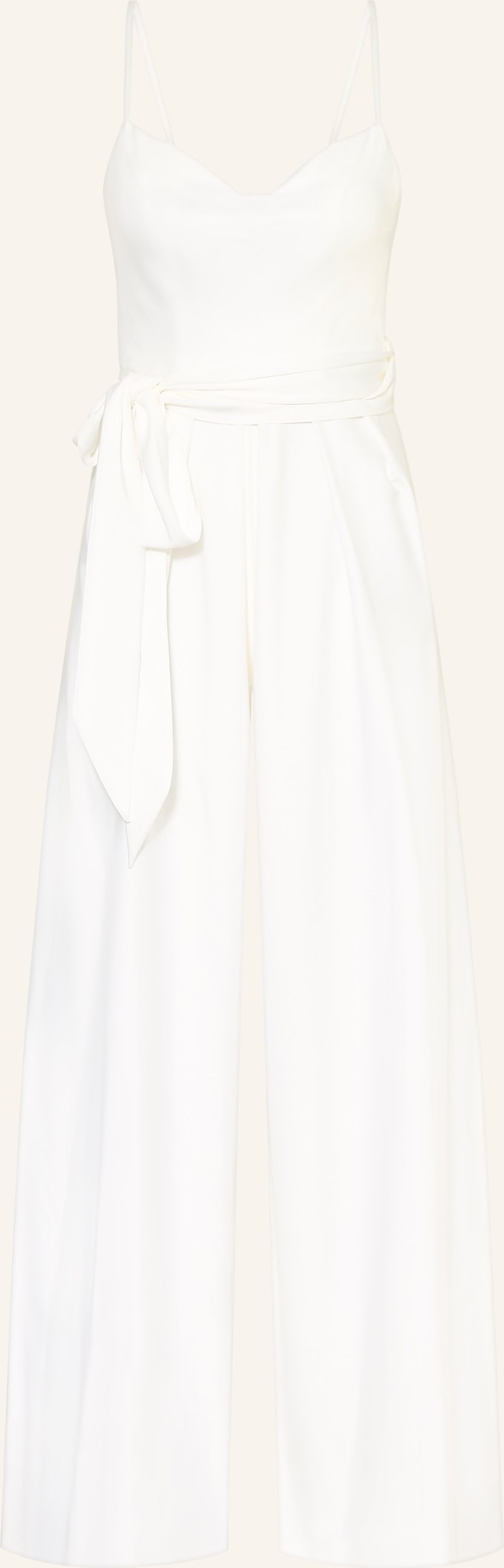 Hey Kyla Jumpsuit Aus Satin weiss