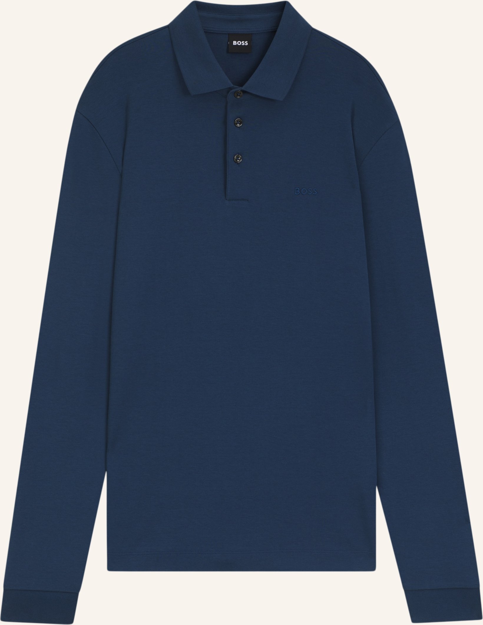 Boss Jersey-Poloshirt Pado blau