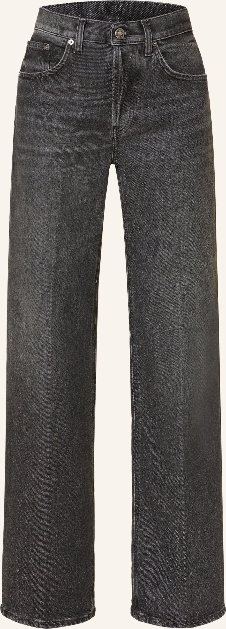 Dondup Wide Leg Jeans Jaqueline grau