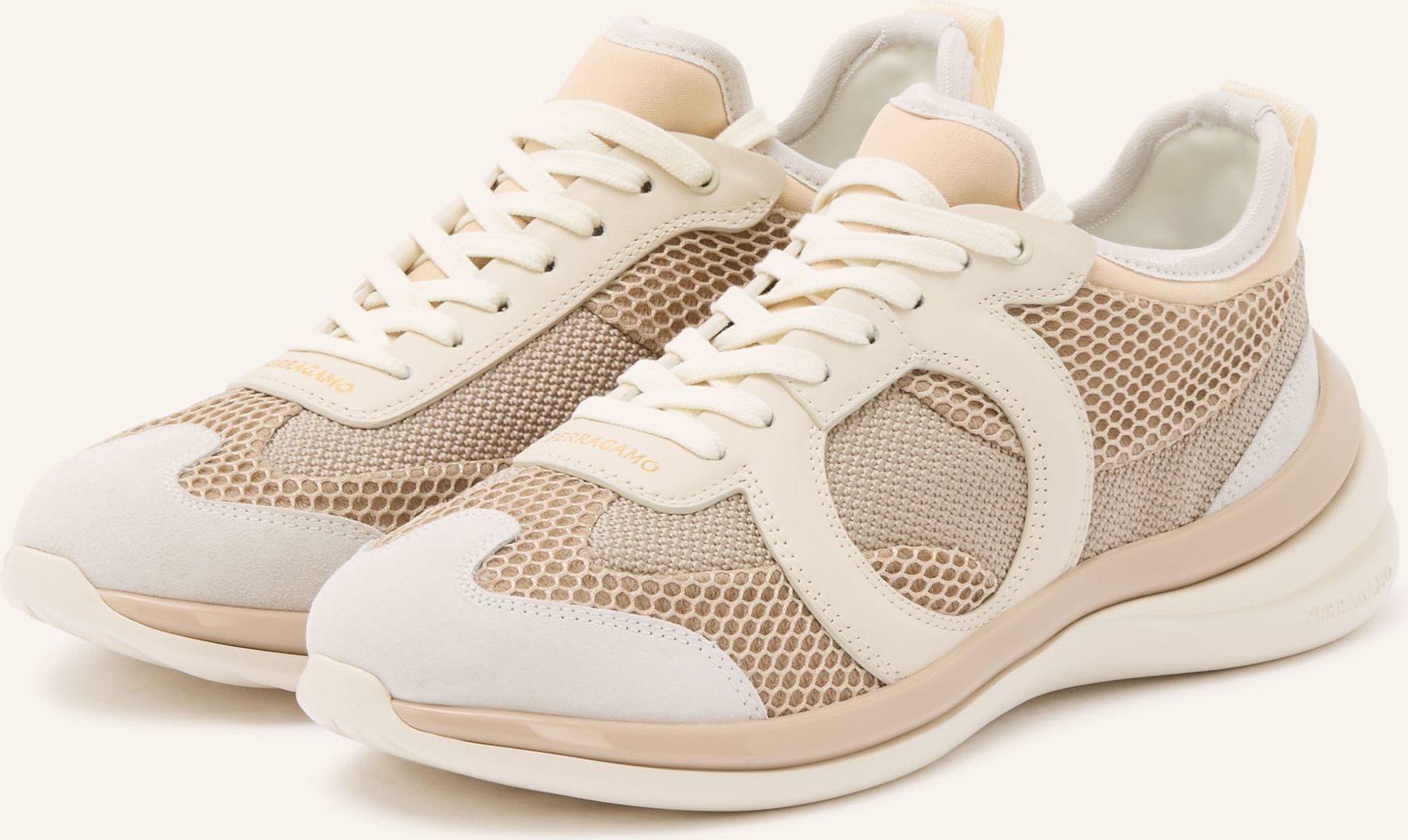 Ferragamo Sneaker Timothe beige