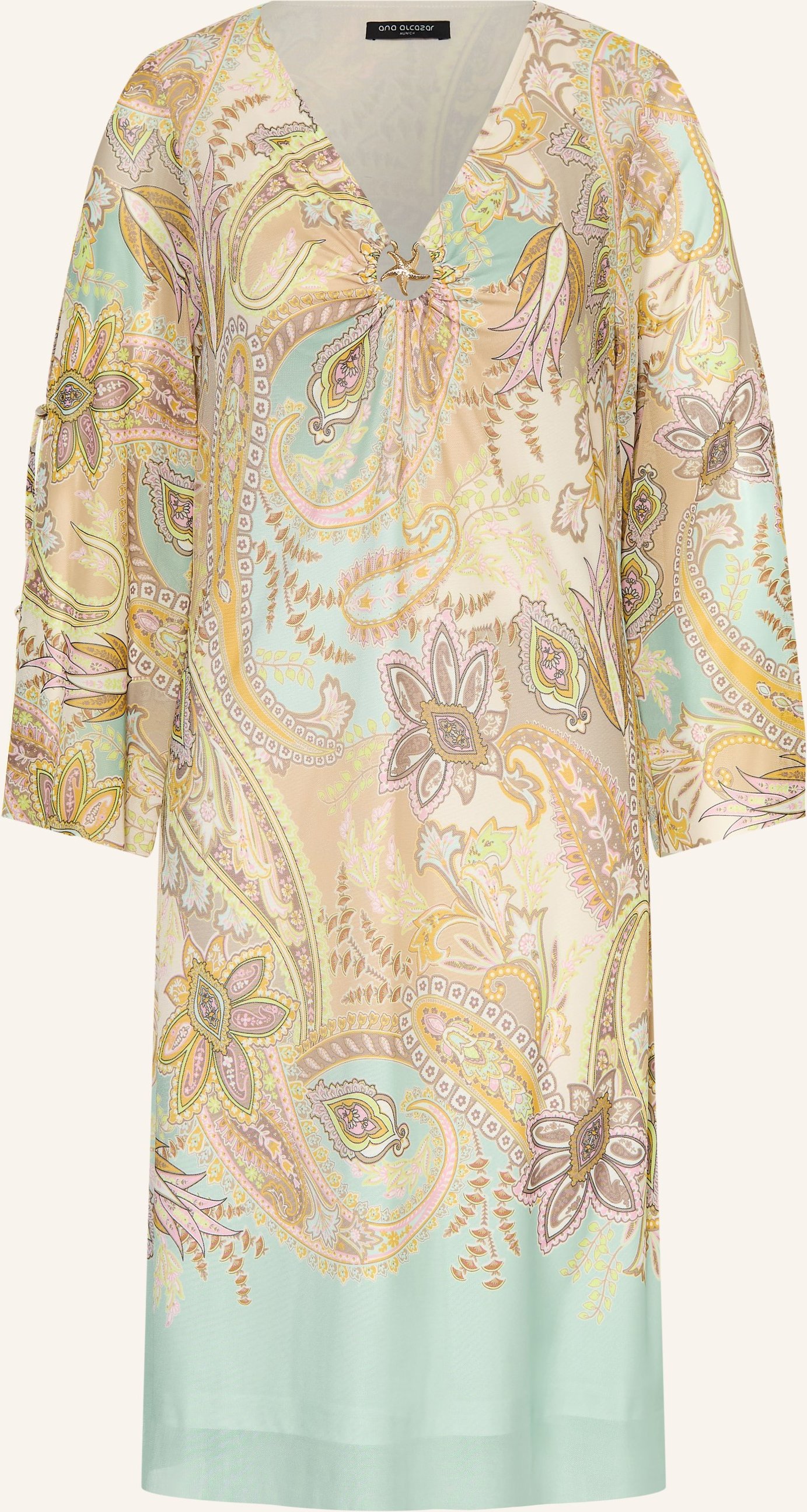 Ana Alcazar Mesh-Kleid gruen