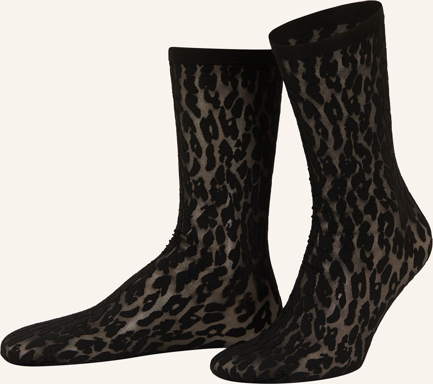 Wolford Feinstrumpf-Söckchen Leo schwarz