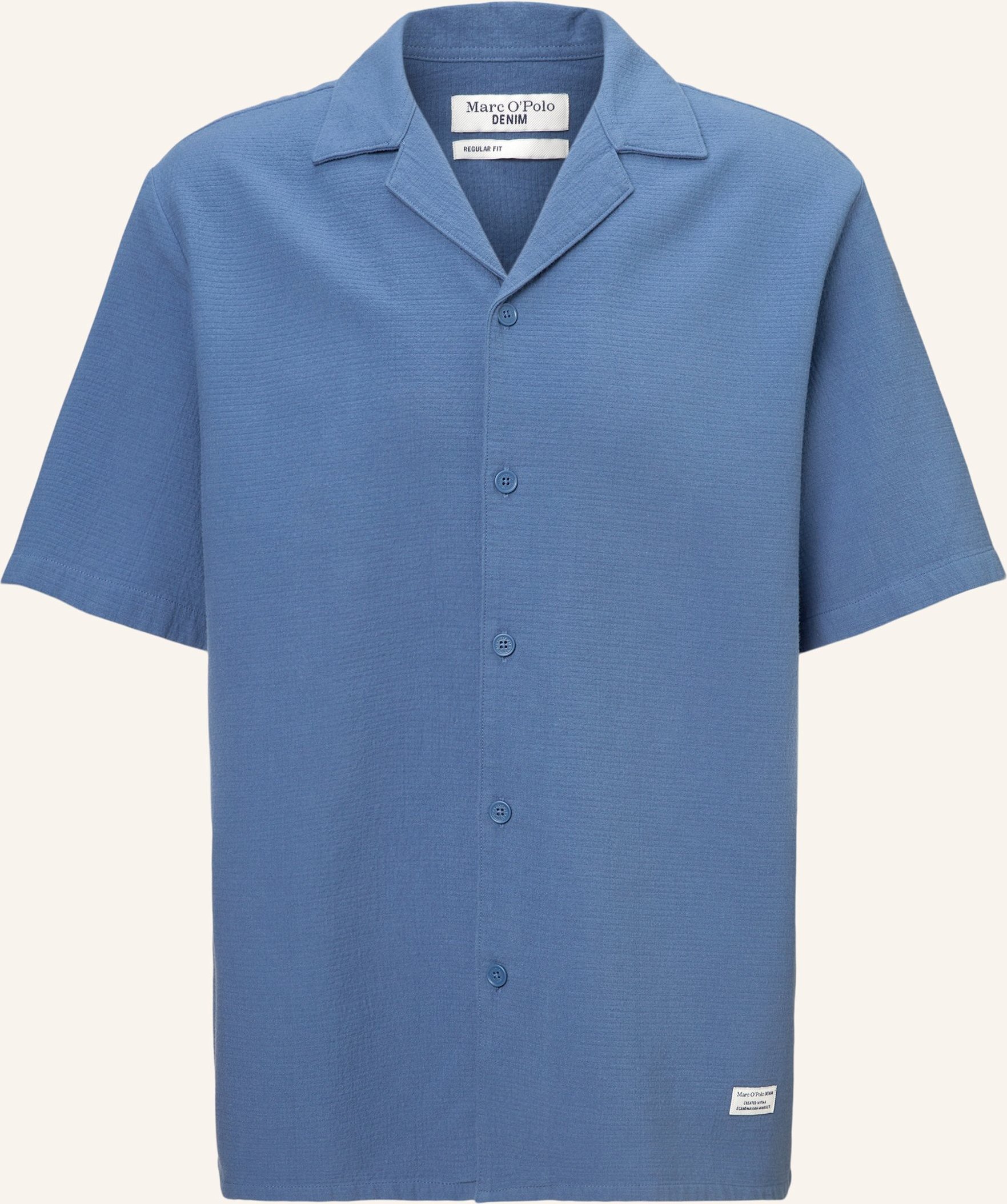 Marc O'polo Denim Kurzarm-Hemd blau