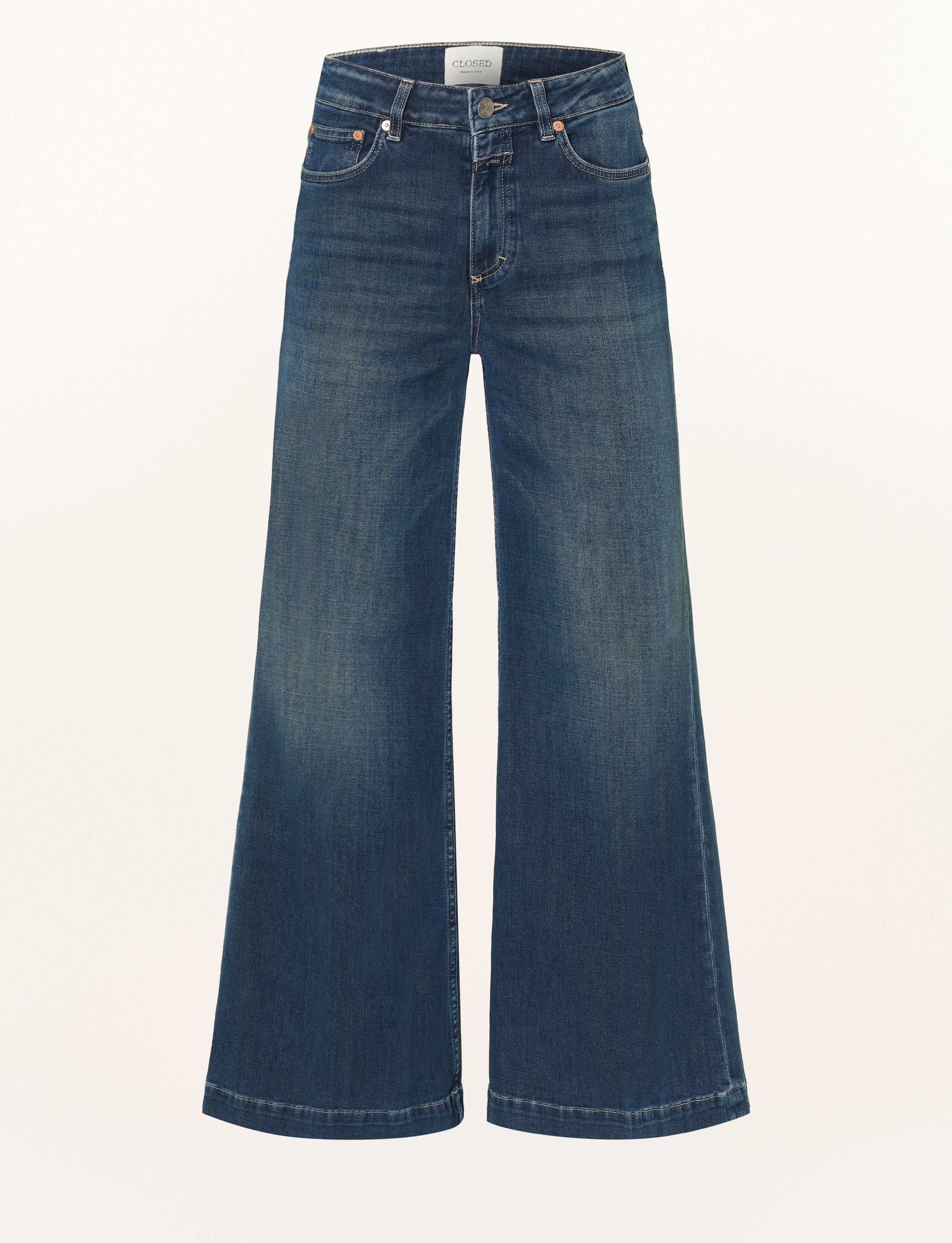 Closed Wide Leg Jeans Glow Up blau
