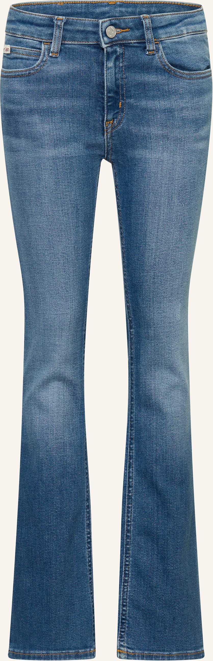 Calvin Klein Flared Jeans blau