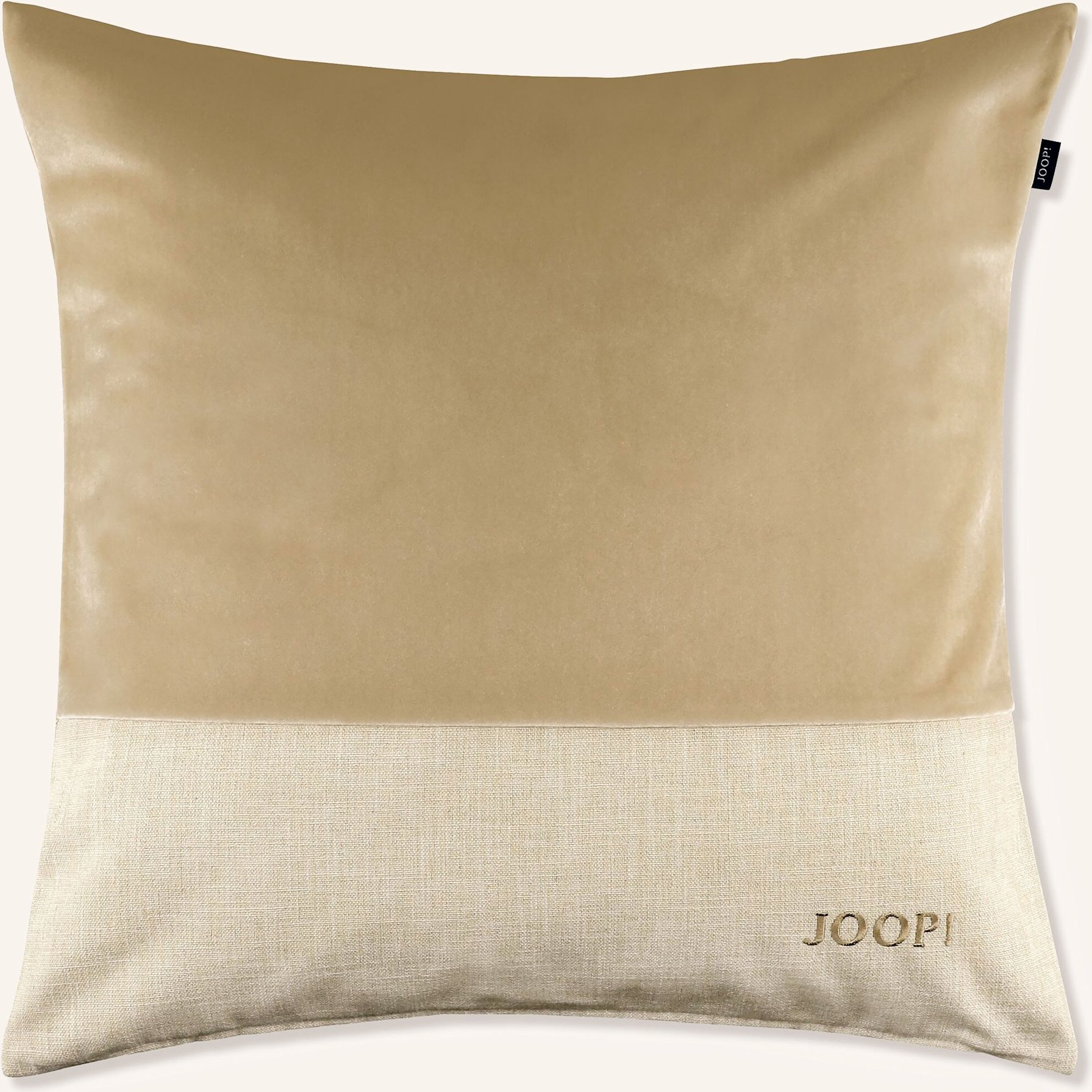 Joop! Dekokissenhülle J!Split gelb