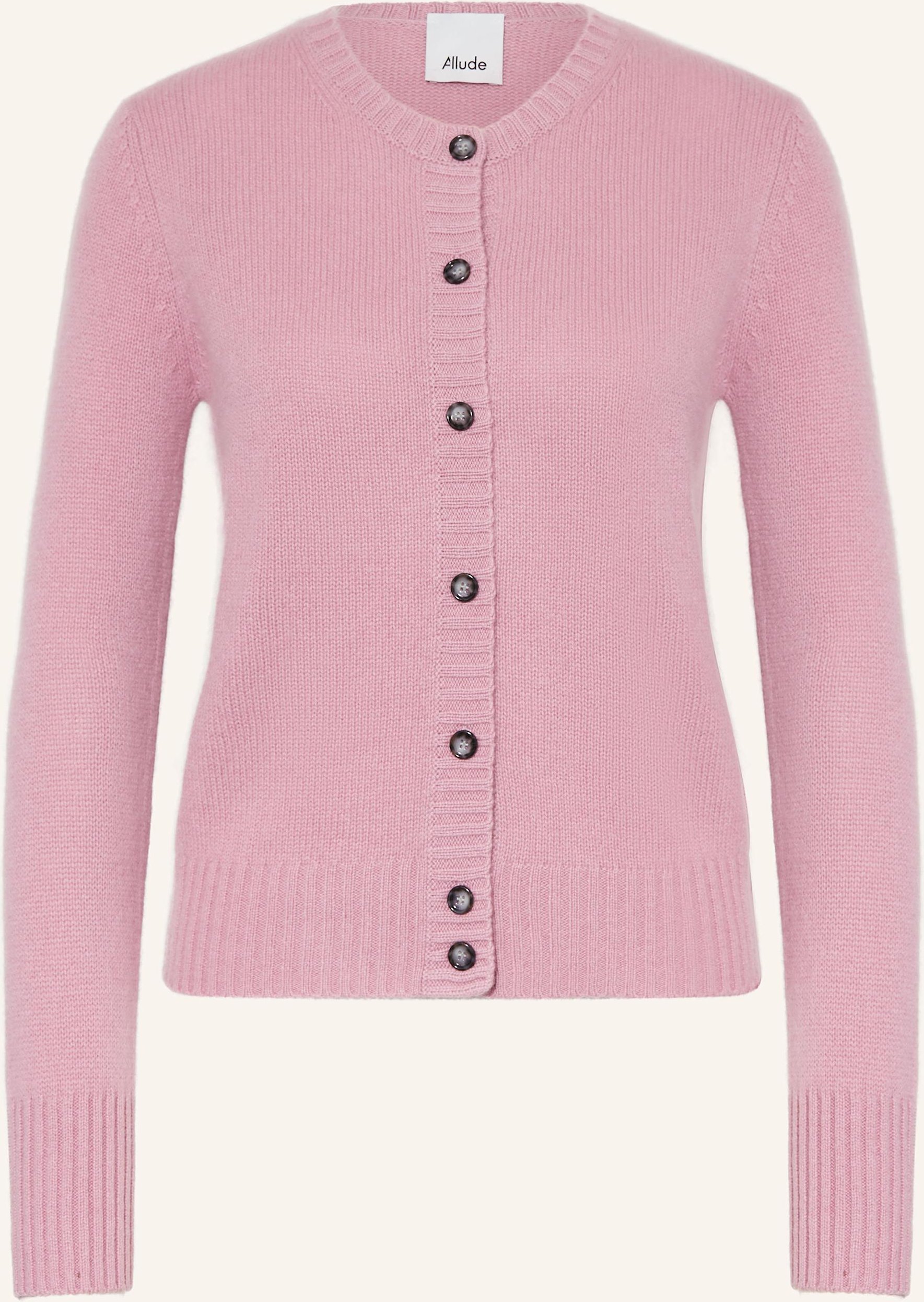 Allude Strickjacke Aus Cashmere rosa