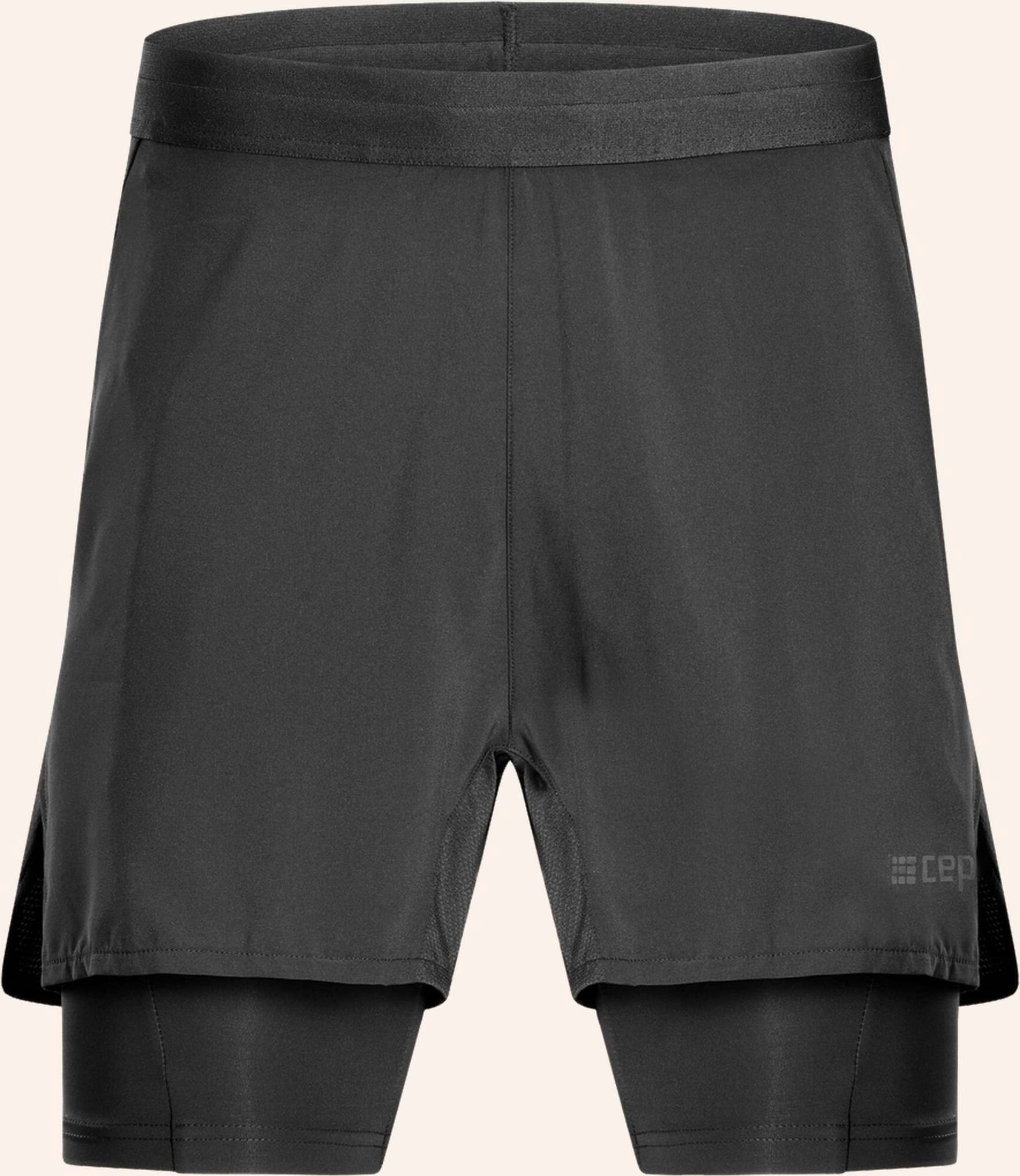 Cep 2-In-1 Laufshorts The Run Mit Kompression schwarz