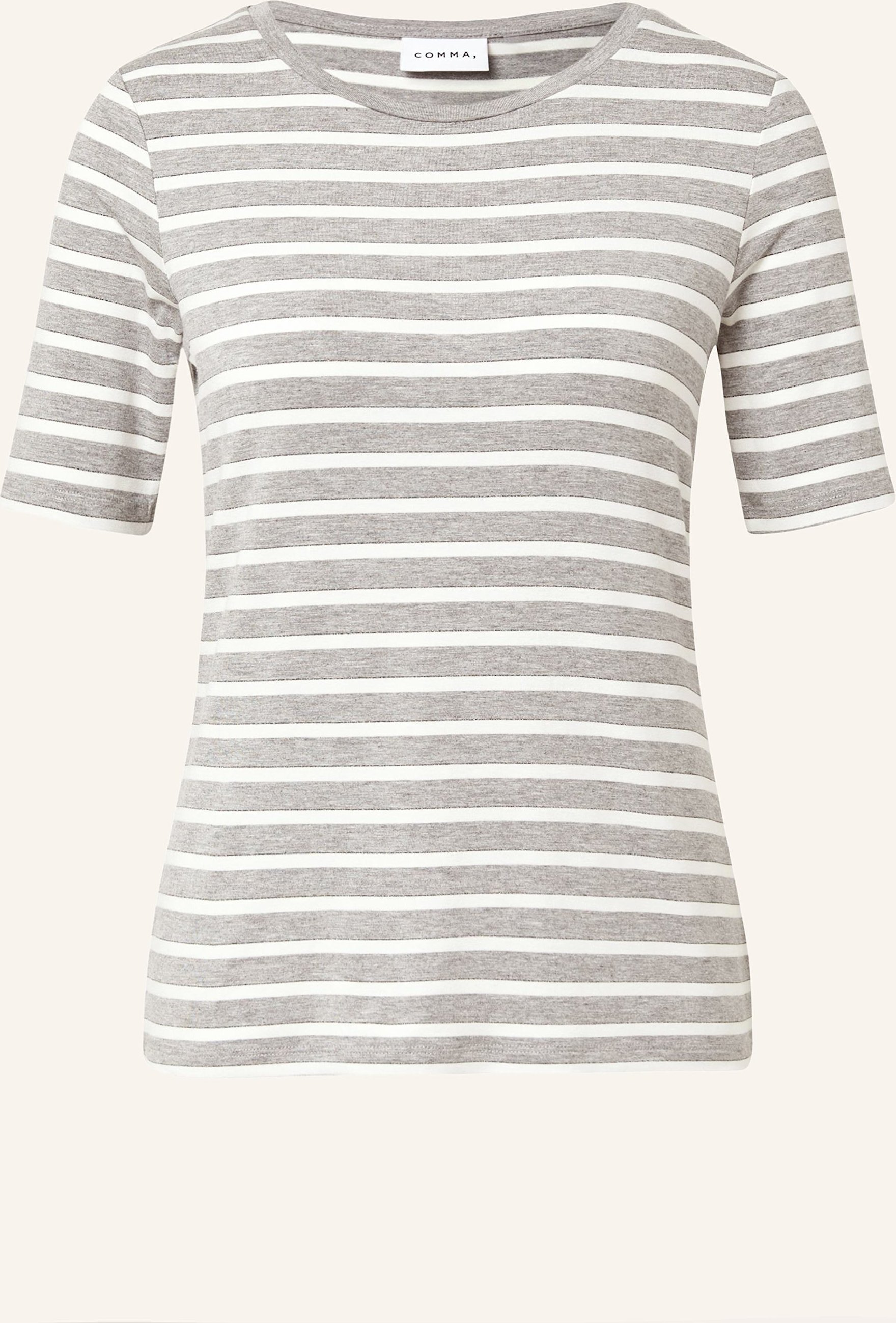 Comma T-Shirt grau