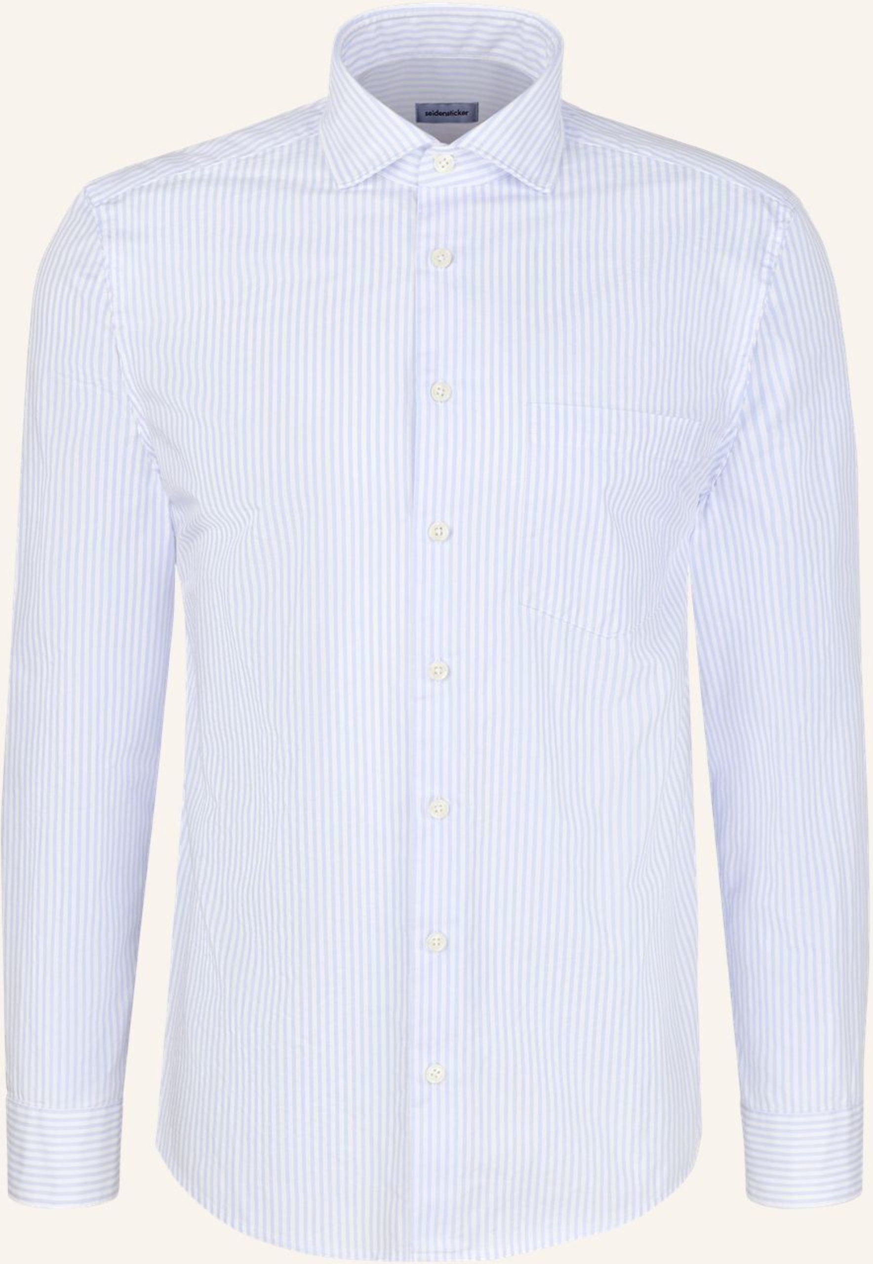 Seidensticker Casual Hemd Regular Fit blau