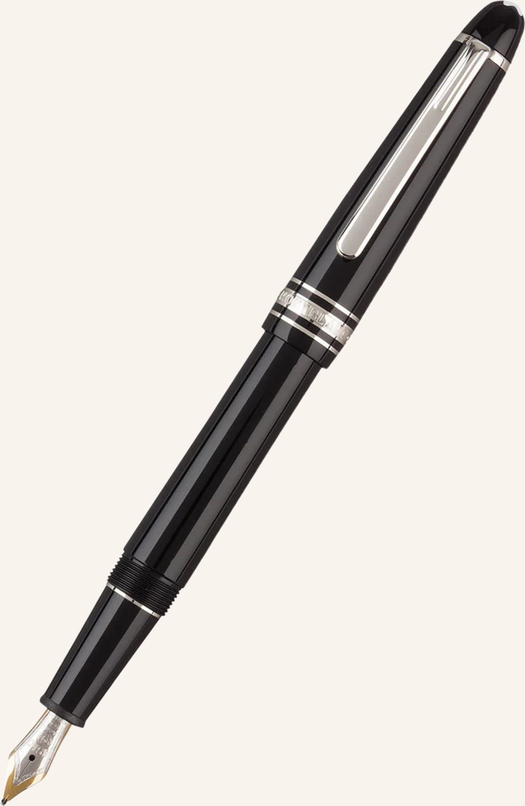 Montblanc Füllfederhalter Meisterstück Classique Platinum Line 149 schwarz